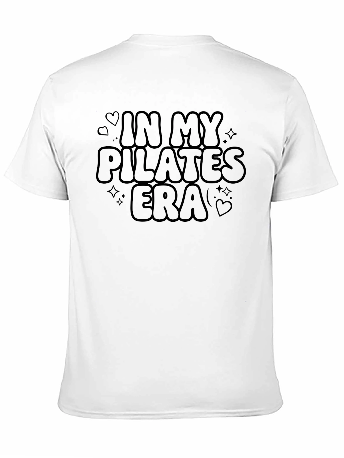 Pilates Era Graphic Tee - Unisex Black T-Shirt