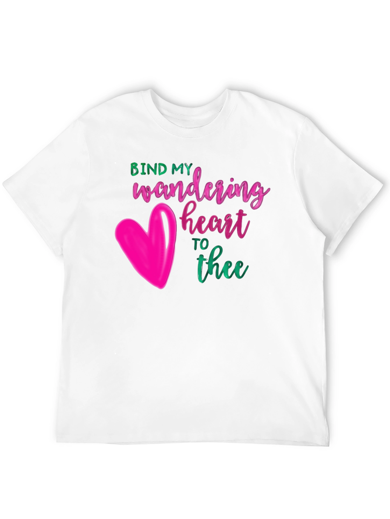 Wandering Heart Graphic Tee - Express Your Faith
