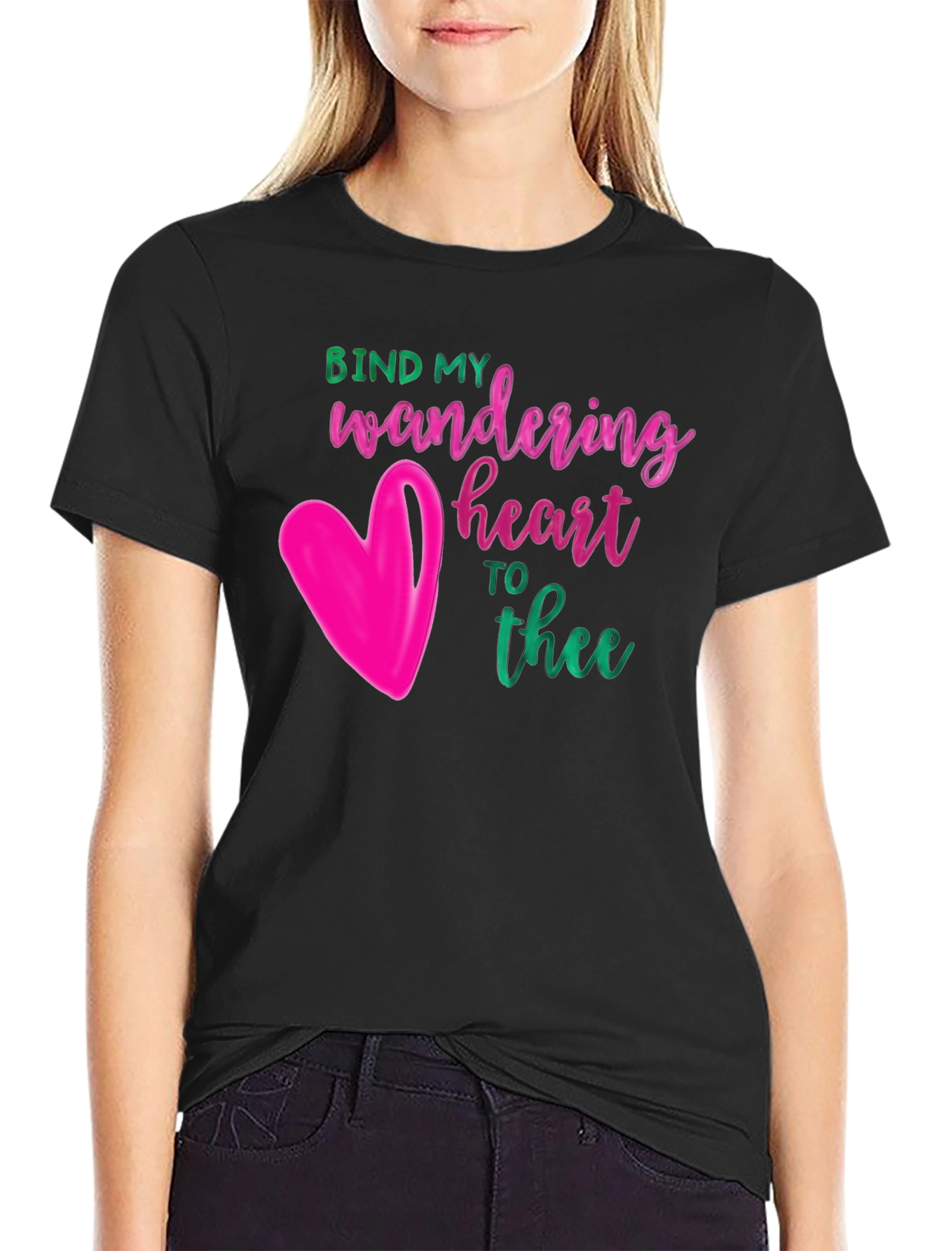 Wandering Heart Graphic Tee - Express Your Faith