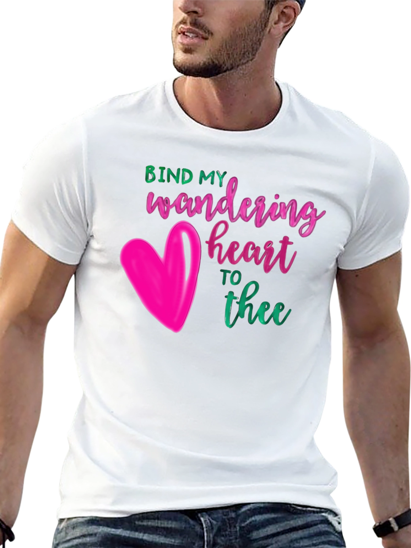 Wandering Heart Graphic Tee - Express Your Faith