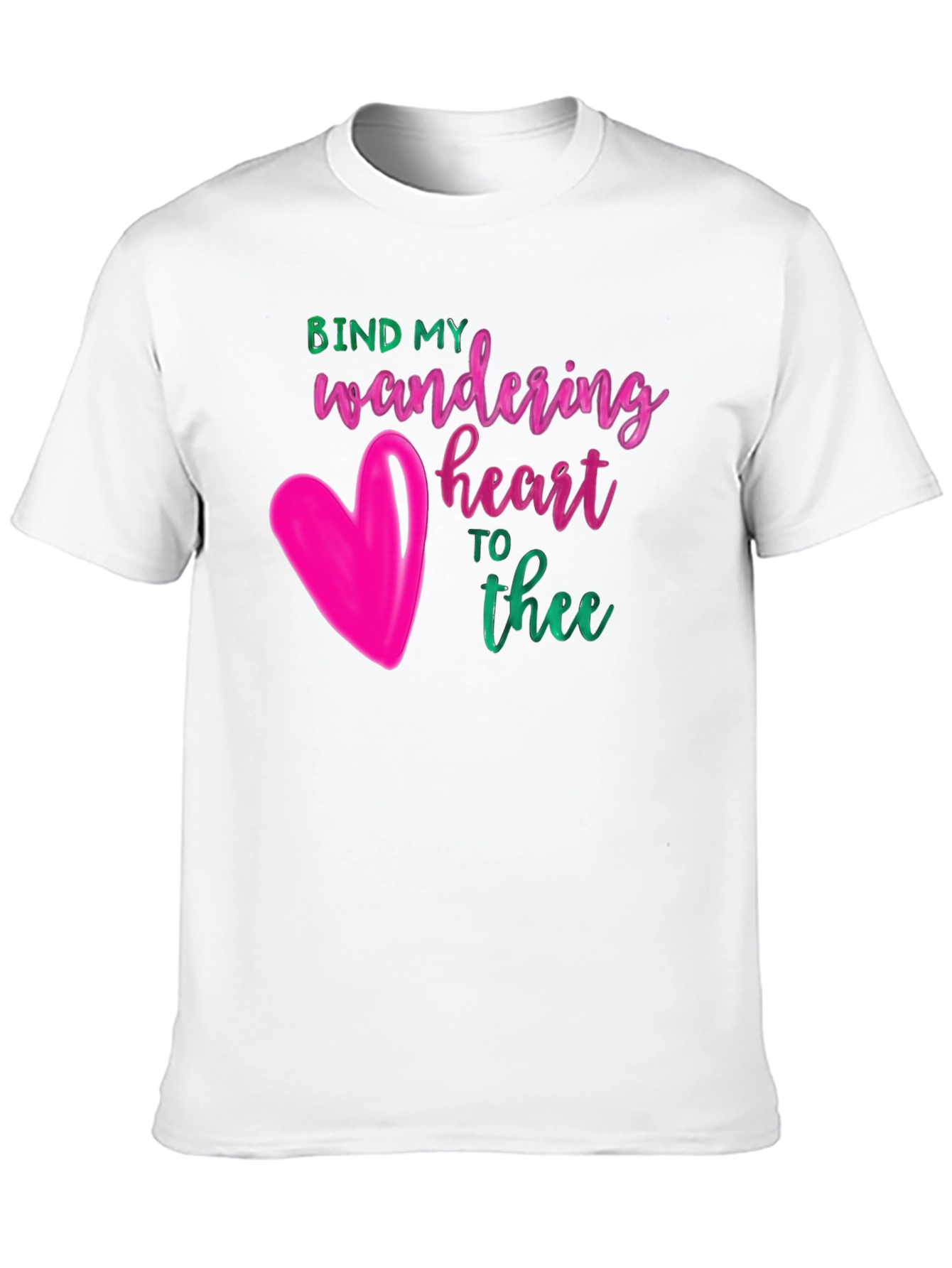 Wandering Heart Graphic Tee - Express Your Faith