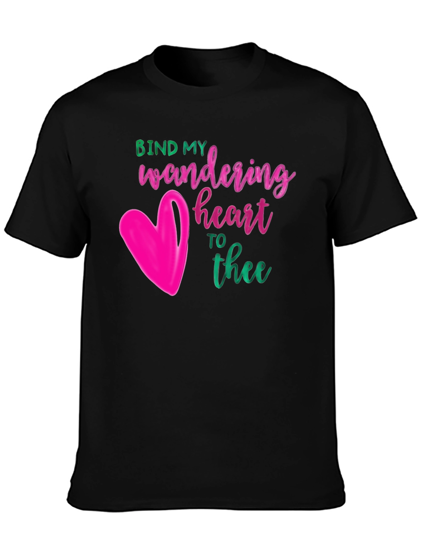 Wandering Heart Graphic Tee - Express Your Faith