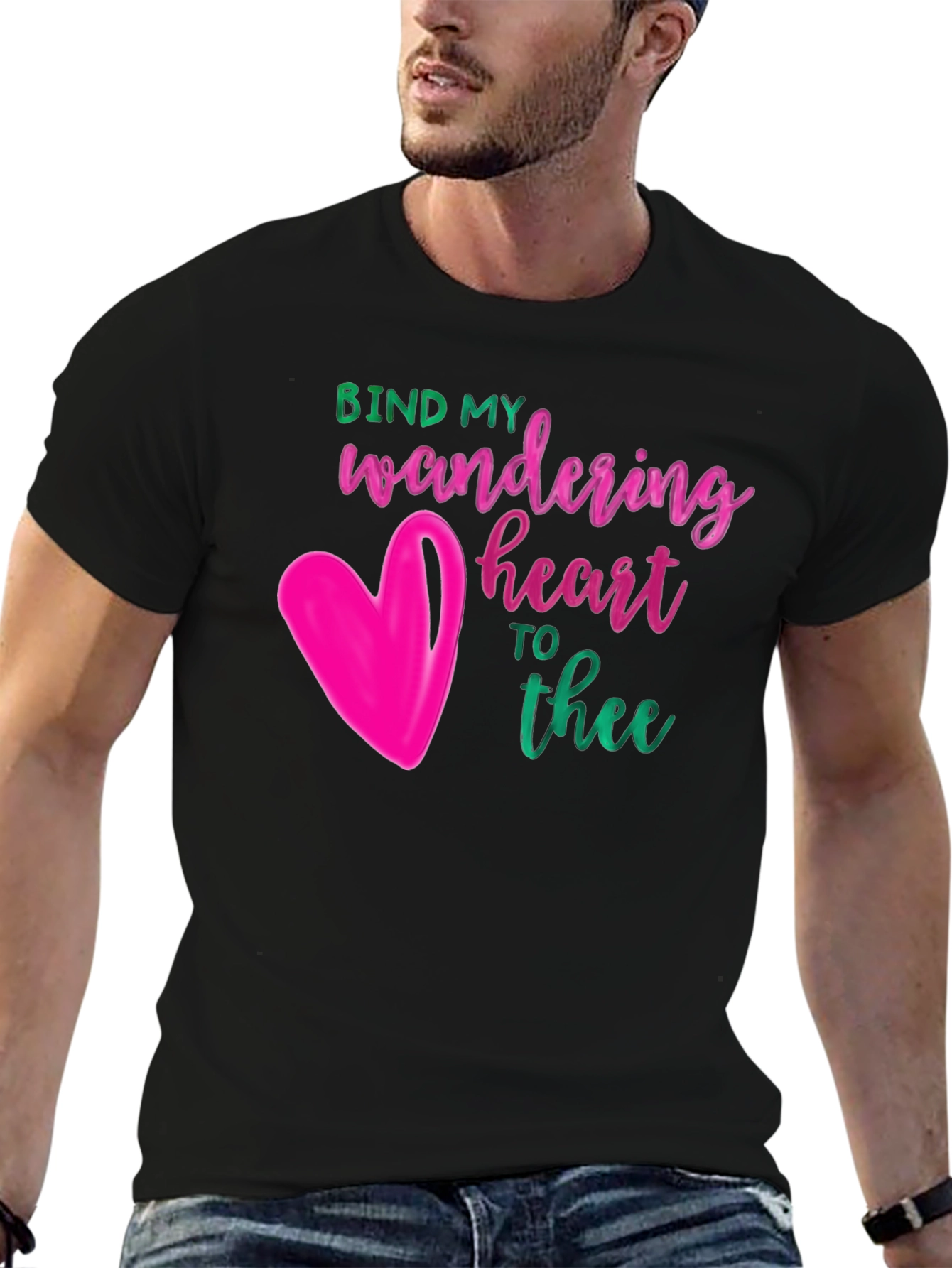 Wandering Heart Graphic Tee - Express Your Faith