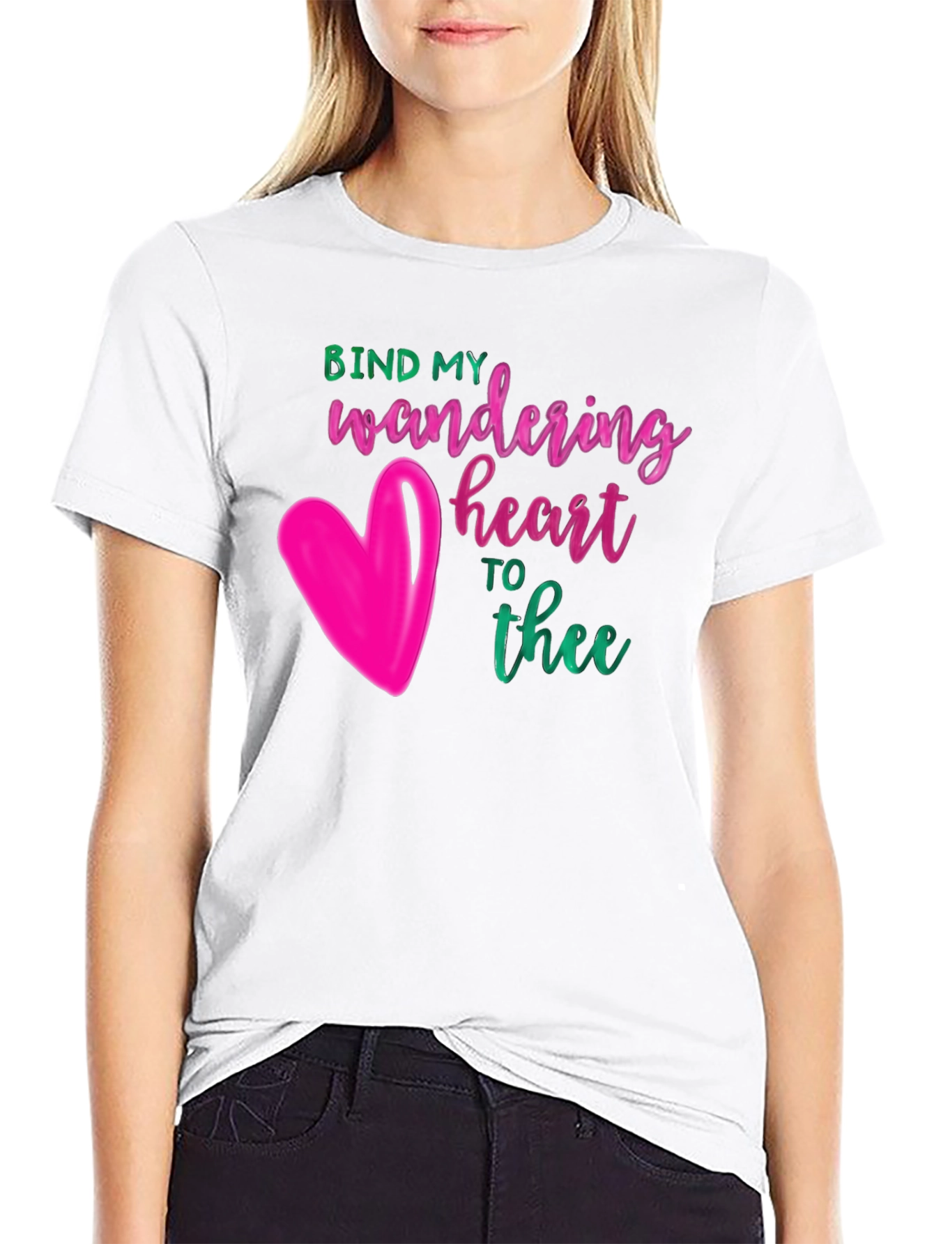 Wandering Heart Graphic Tee - Express Your Faith