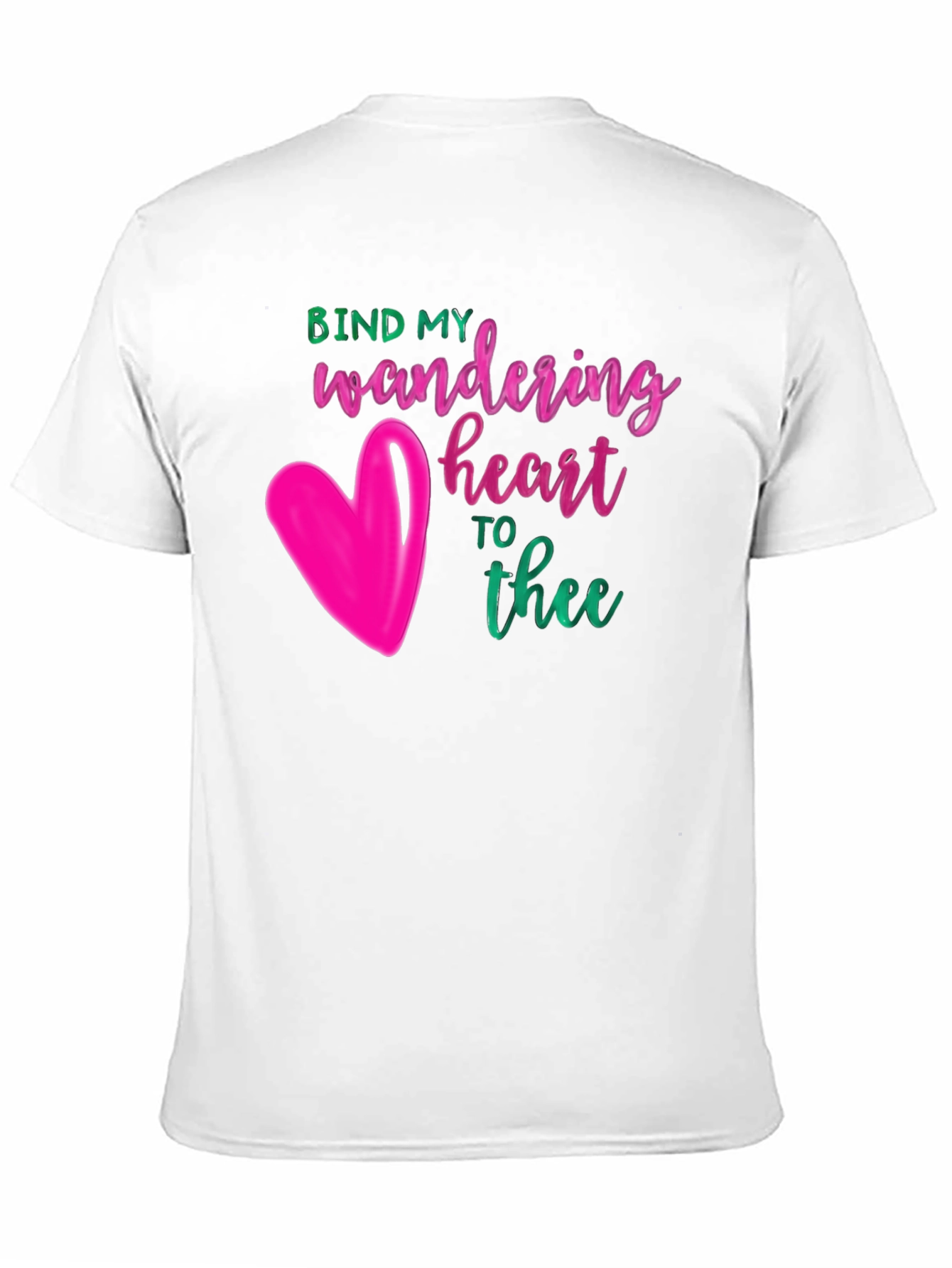Wandering Heart Graphic Tee - Express Your Faith