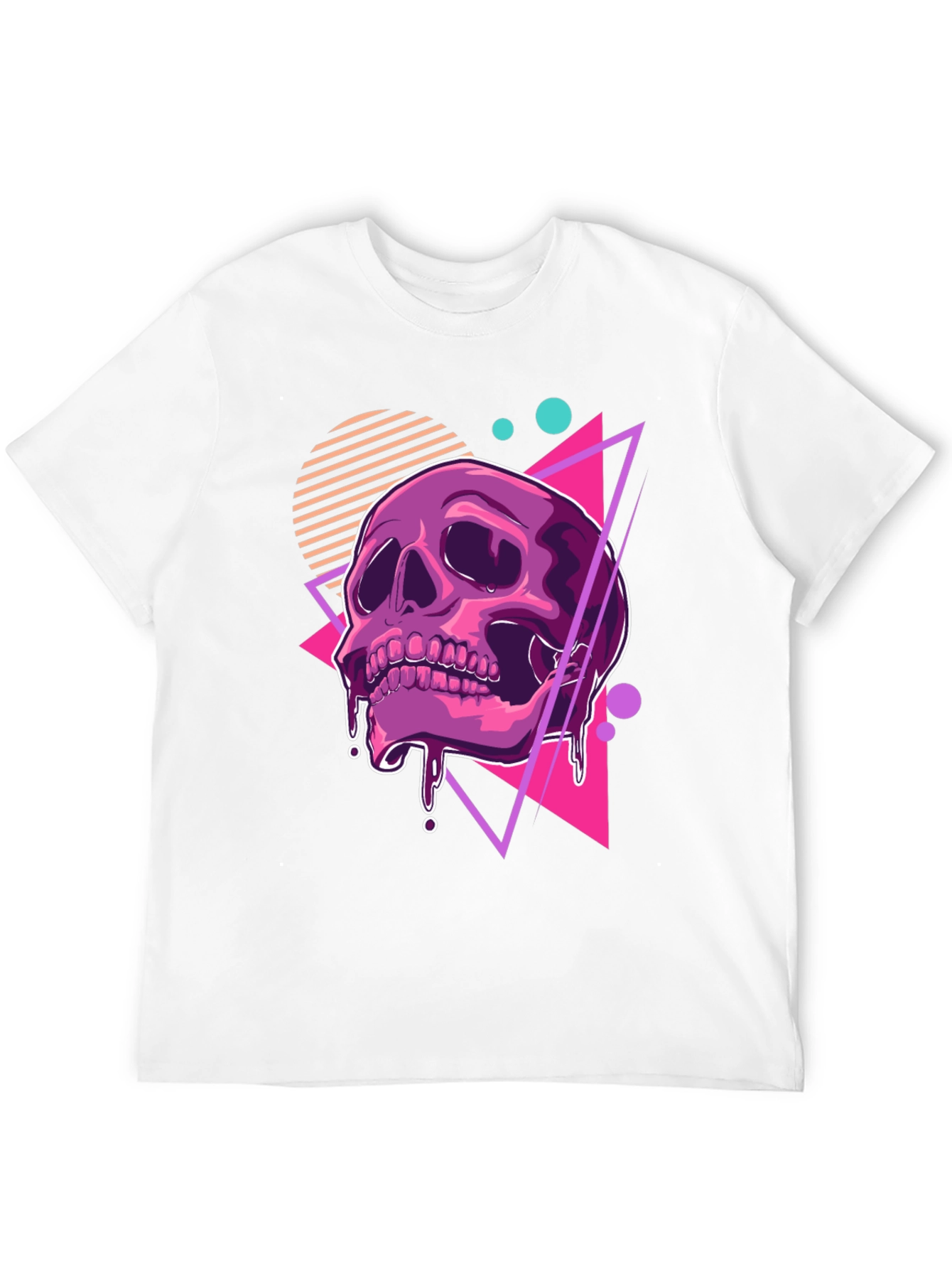 Retro Skull Graphic T-Shirt - Modern Style