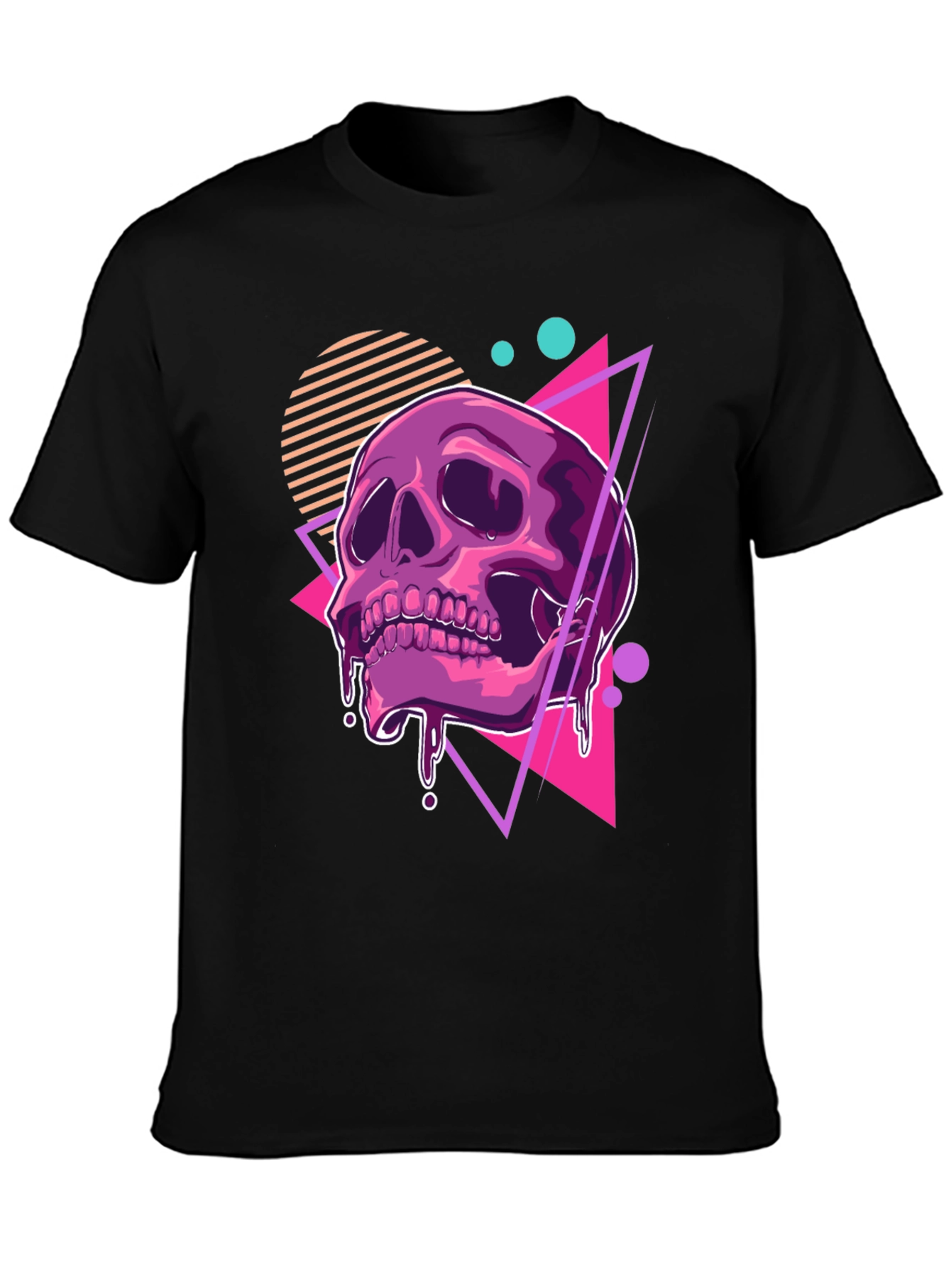 Retro Skull Graphic T-Shirt - Modern Style