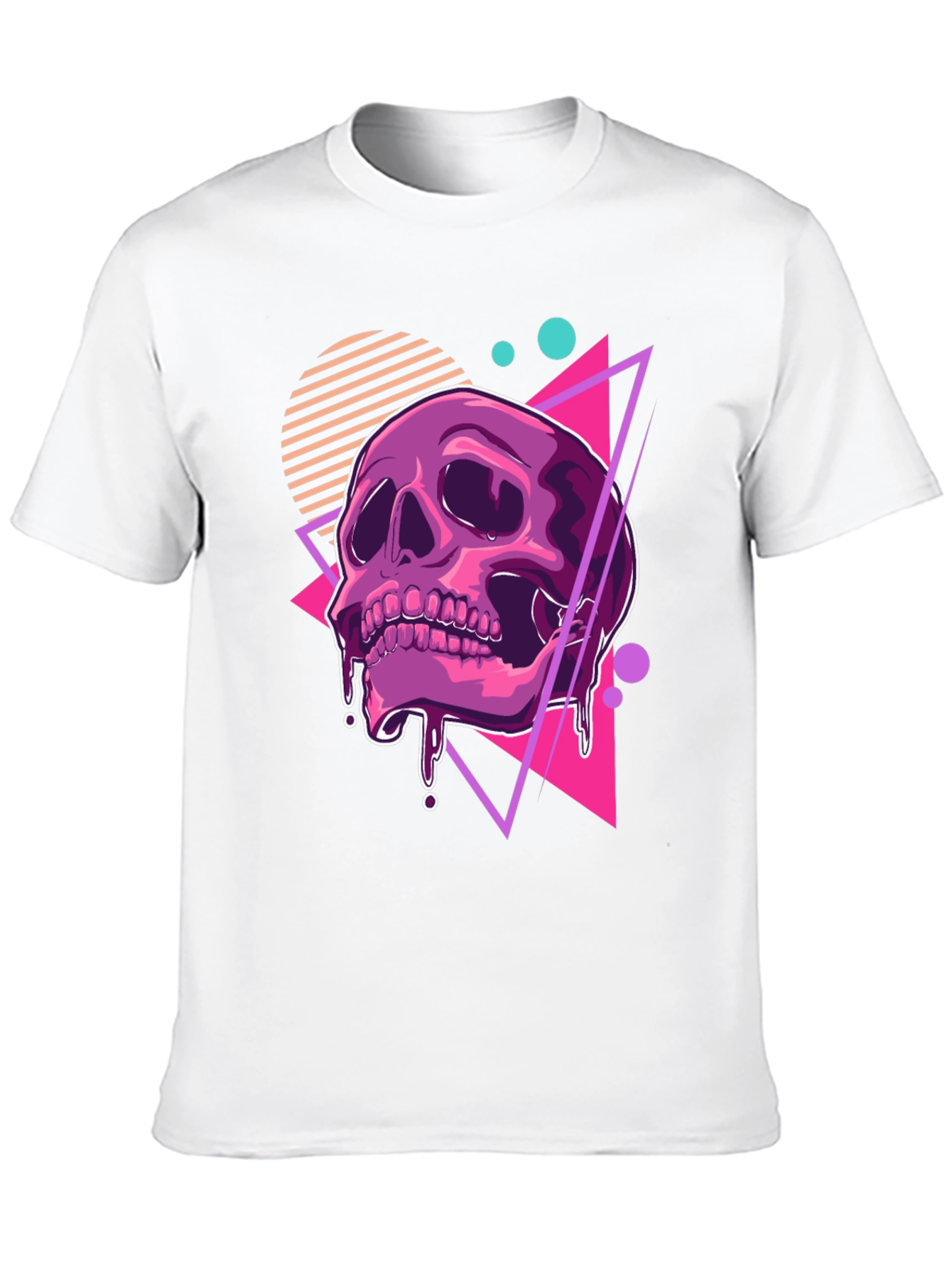 Retro Skull Graphic T-Shirt - Modern Style