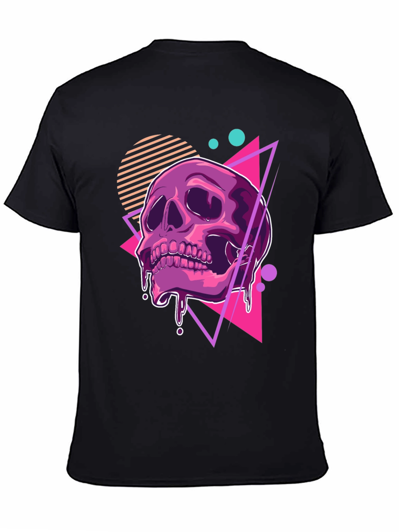 Retro Skull Graphic T-Shirt - Modern Style