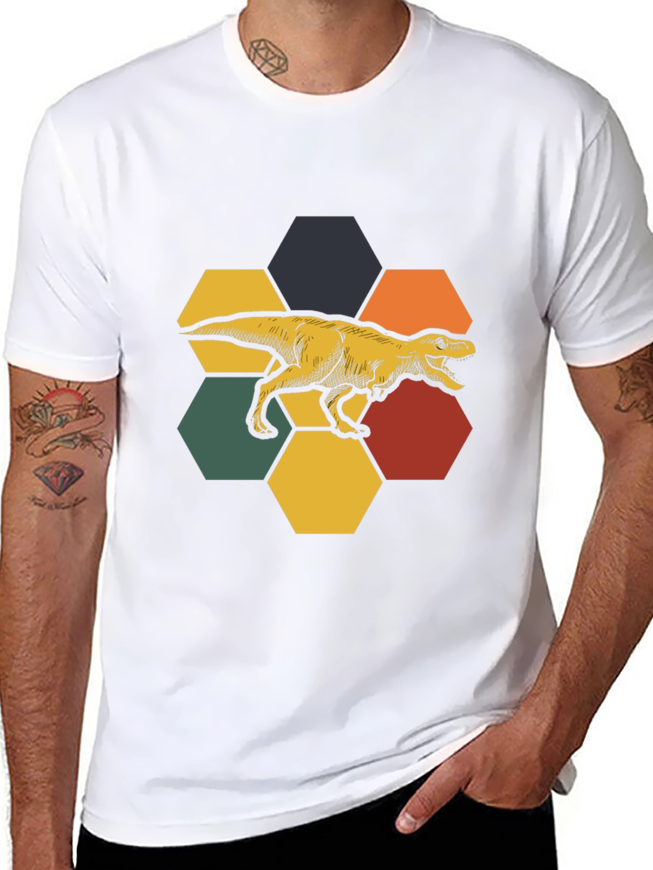 Retro Dinosaur Graphic Tee