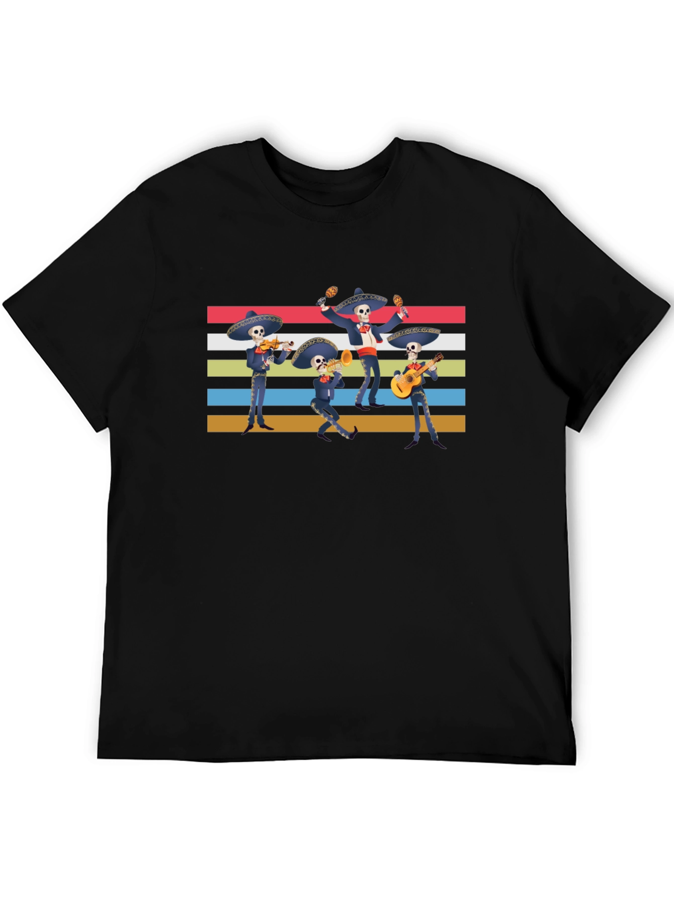 Day of the Dead Mariachi Band T-Shirt