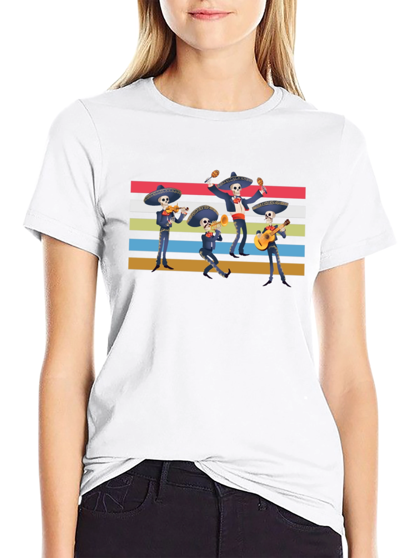 Day of the Dead Mariachi Band T-Shirt