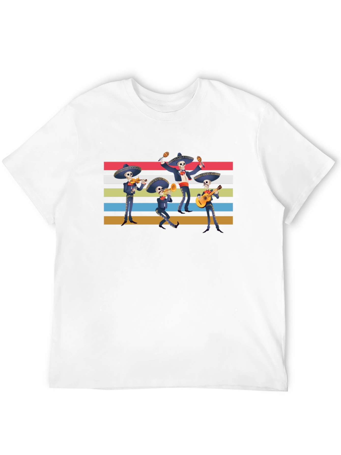 Day of the Dead Mariachi Band T-Shirt