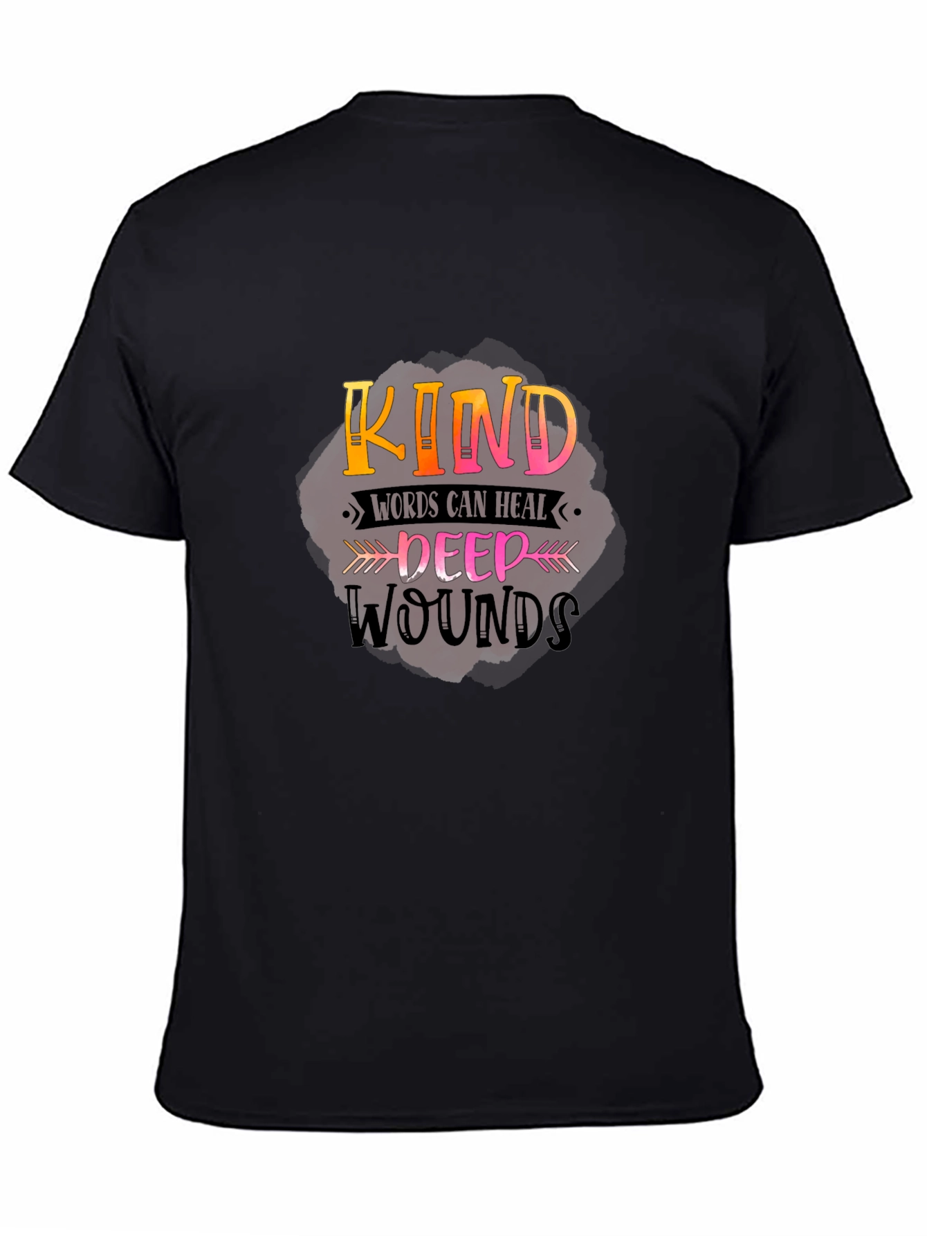 Kind Words Graphic Tee - Black
