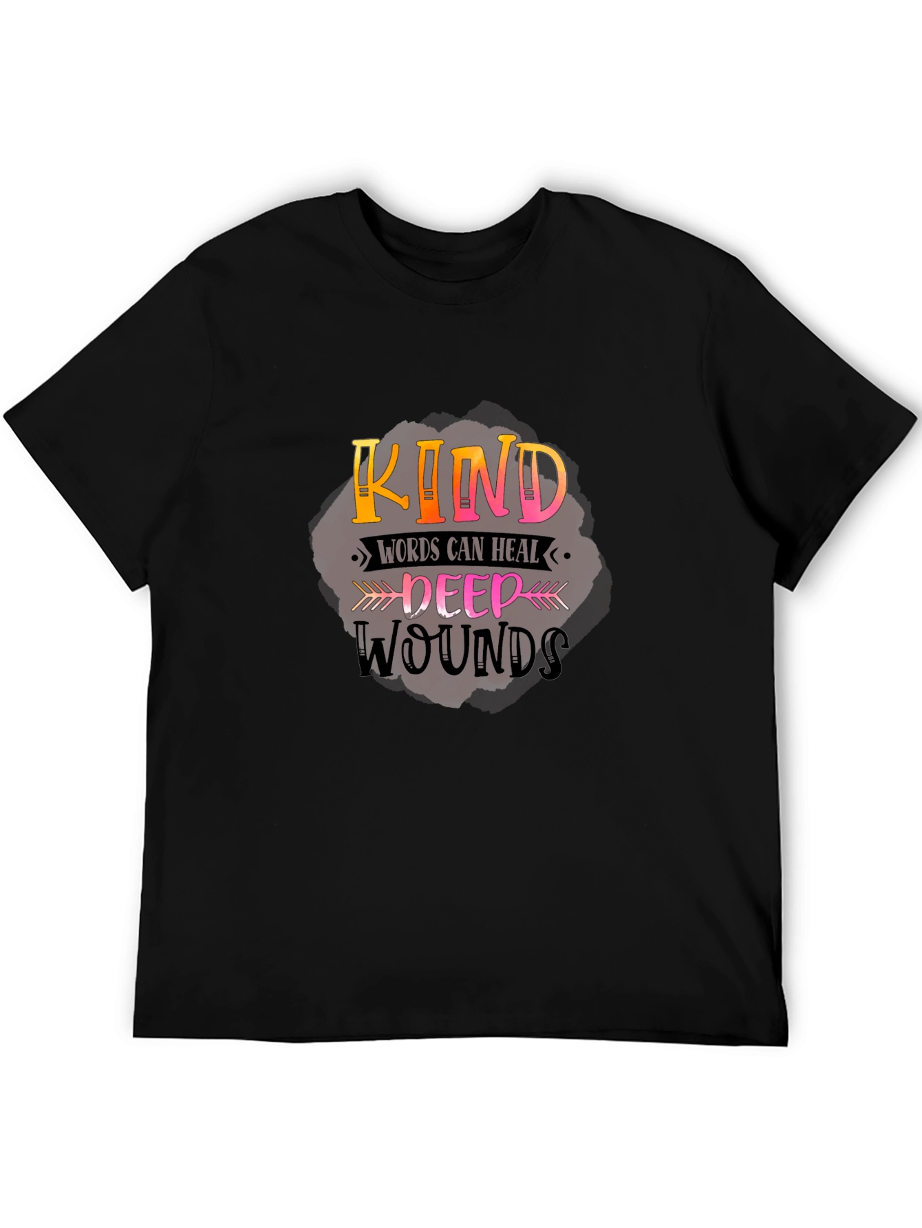 Kind Words Graphic Tee - Black
