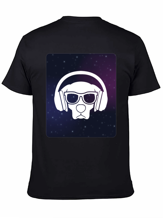Cool Dog DJ Graphic T-Shirt