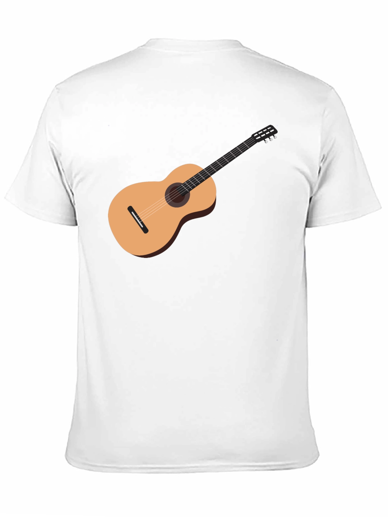 Guitar Graphic Black T-Shirt - Music Lover Tee