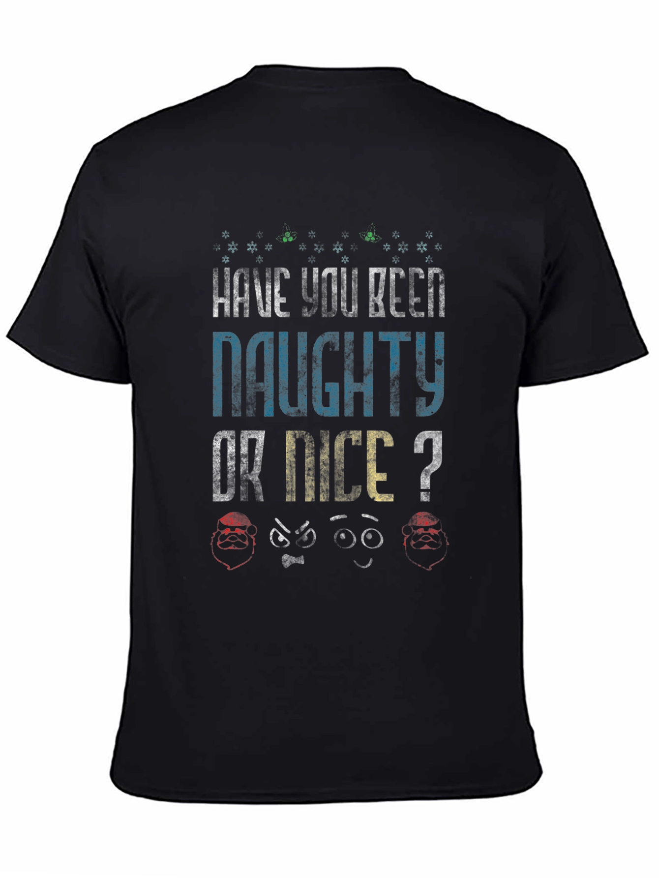 Naughty or Nice Christmas T-Shirt