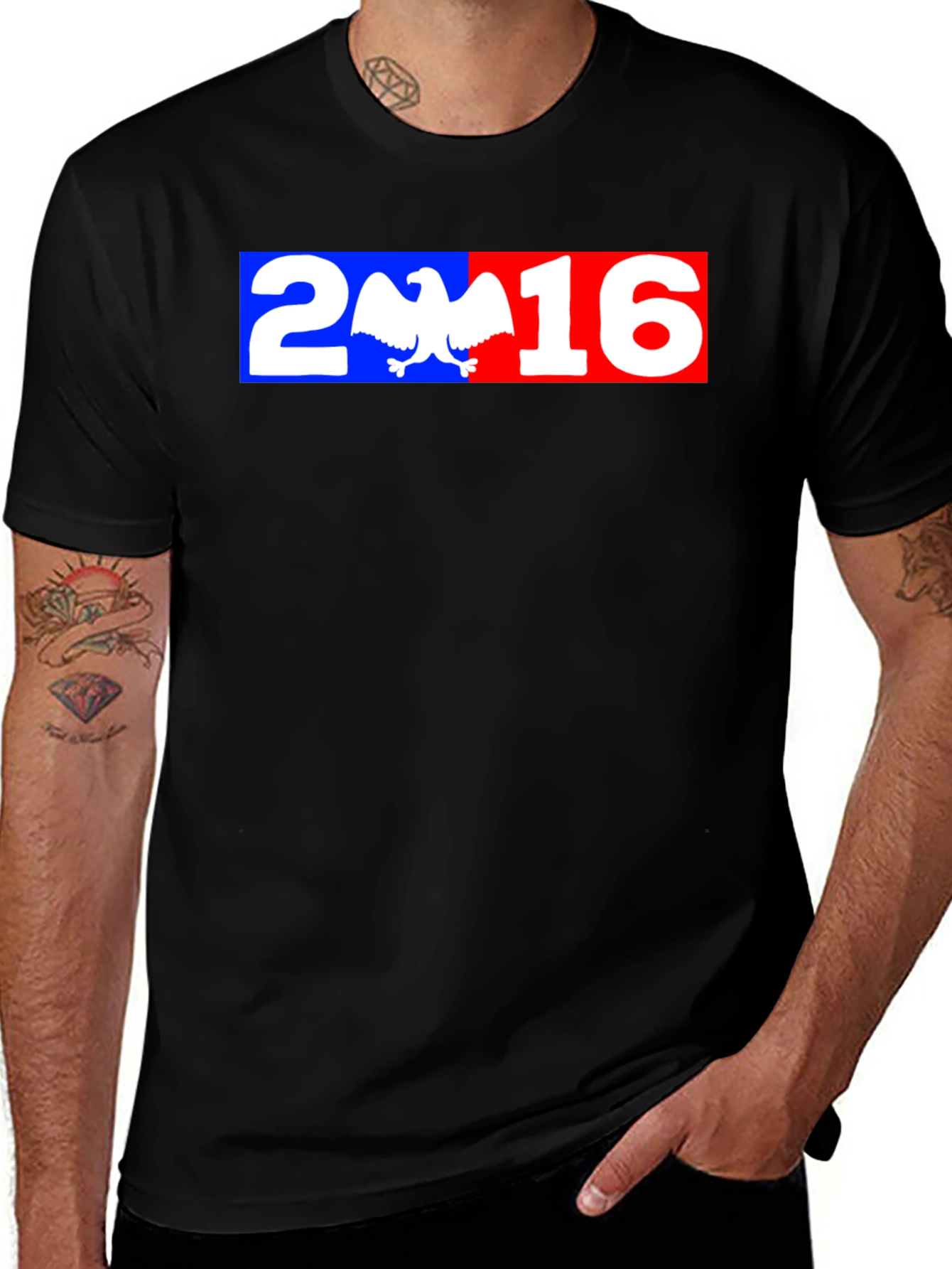 Patriotic 2016 Eagle Graphic T-Shirt