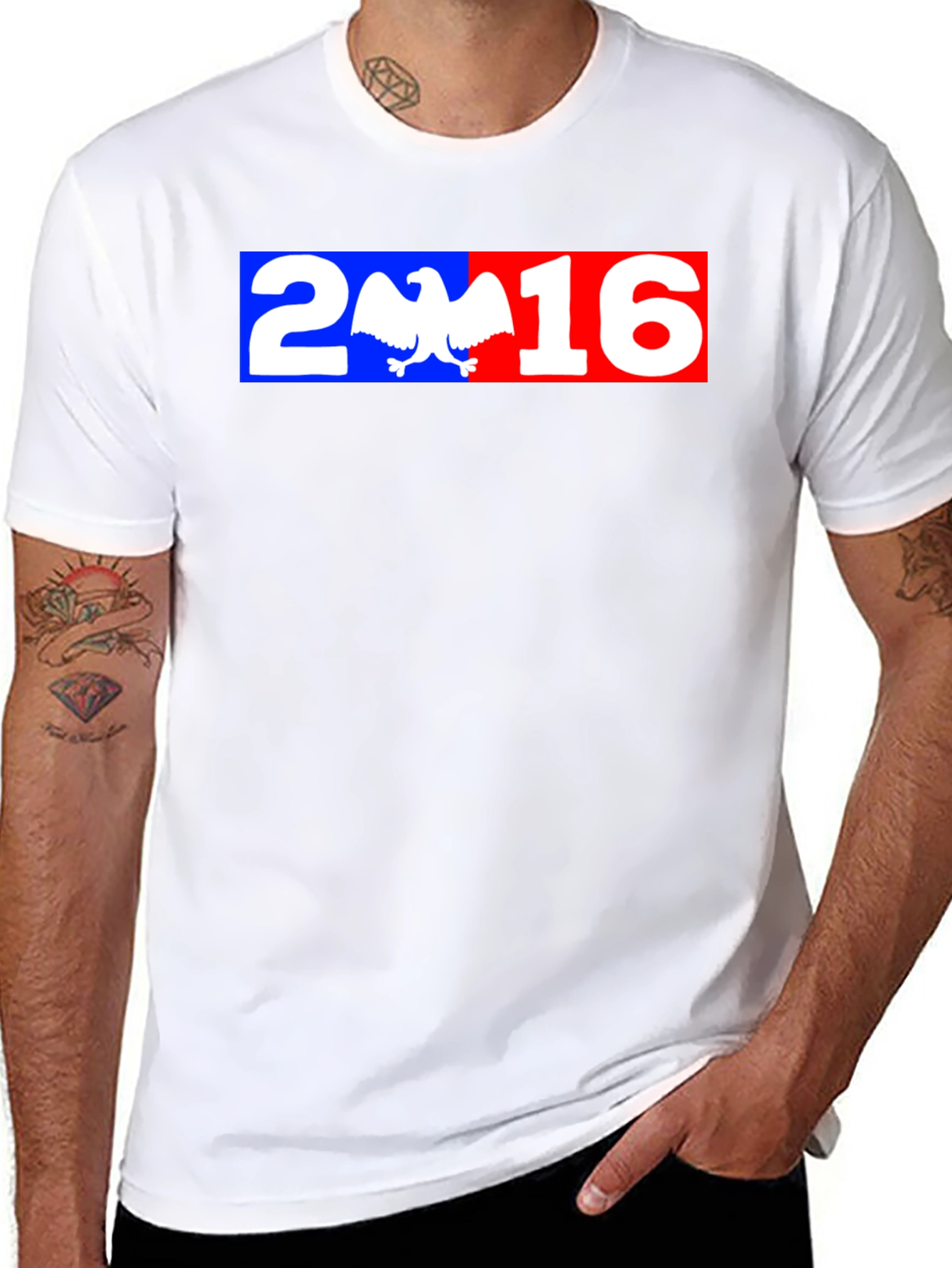 Patriotic 2016 Eagle Graphic T-Shirt