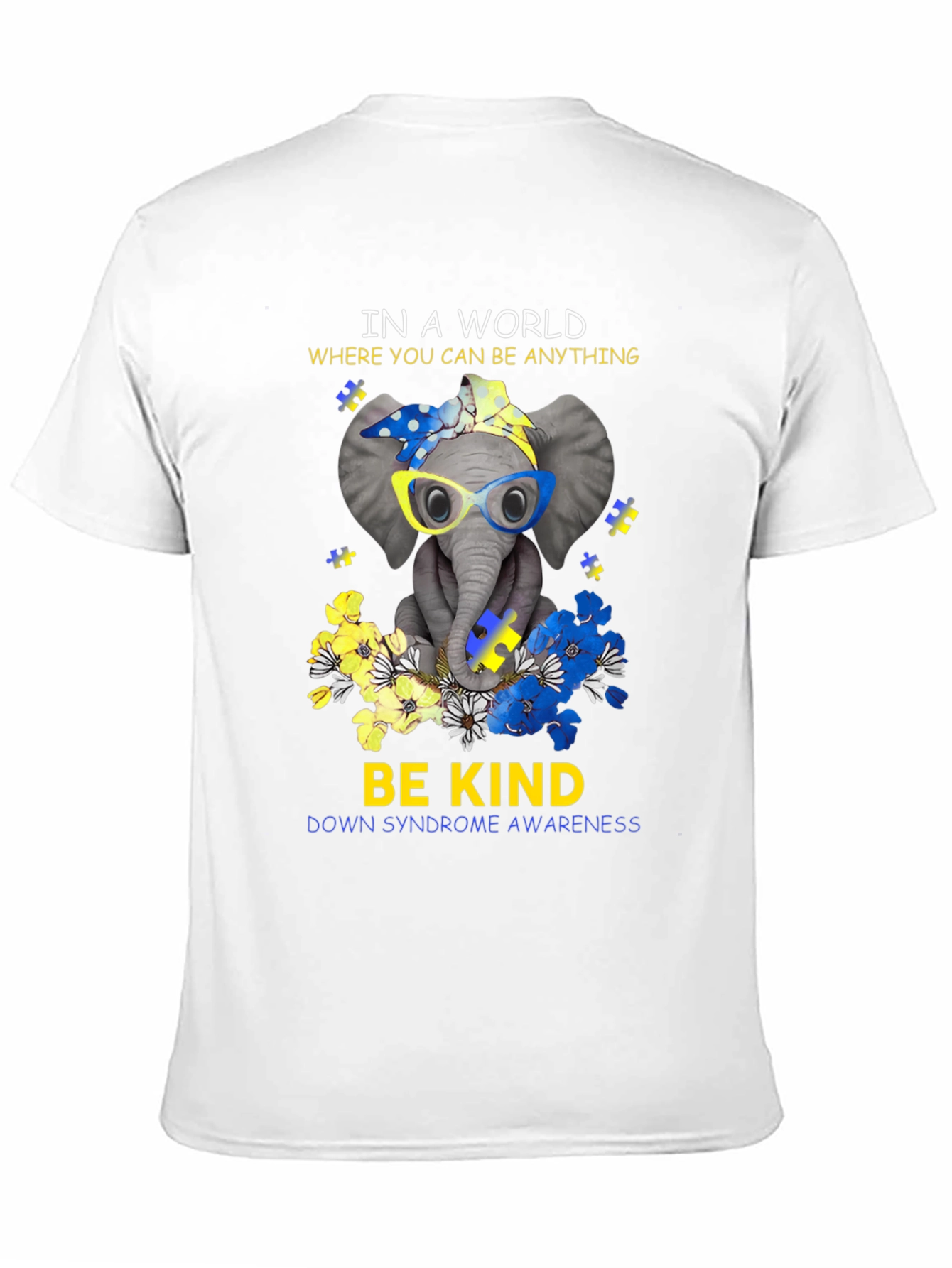 Be Kind Down Syndrome Awareness T-Shirt