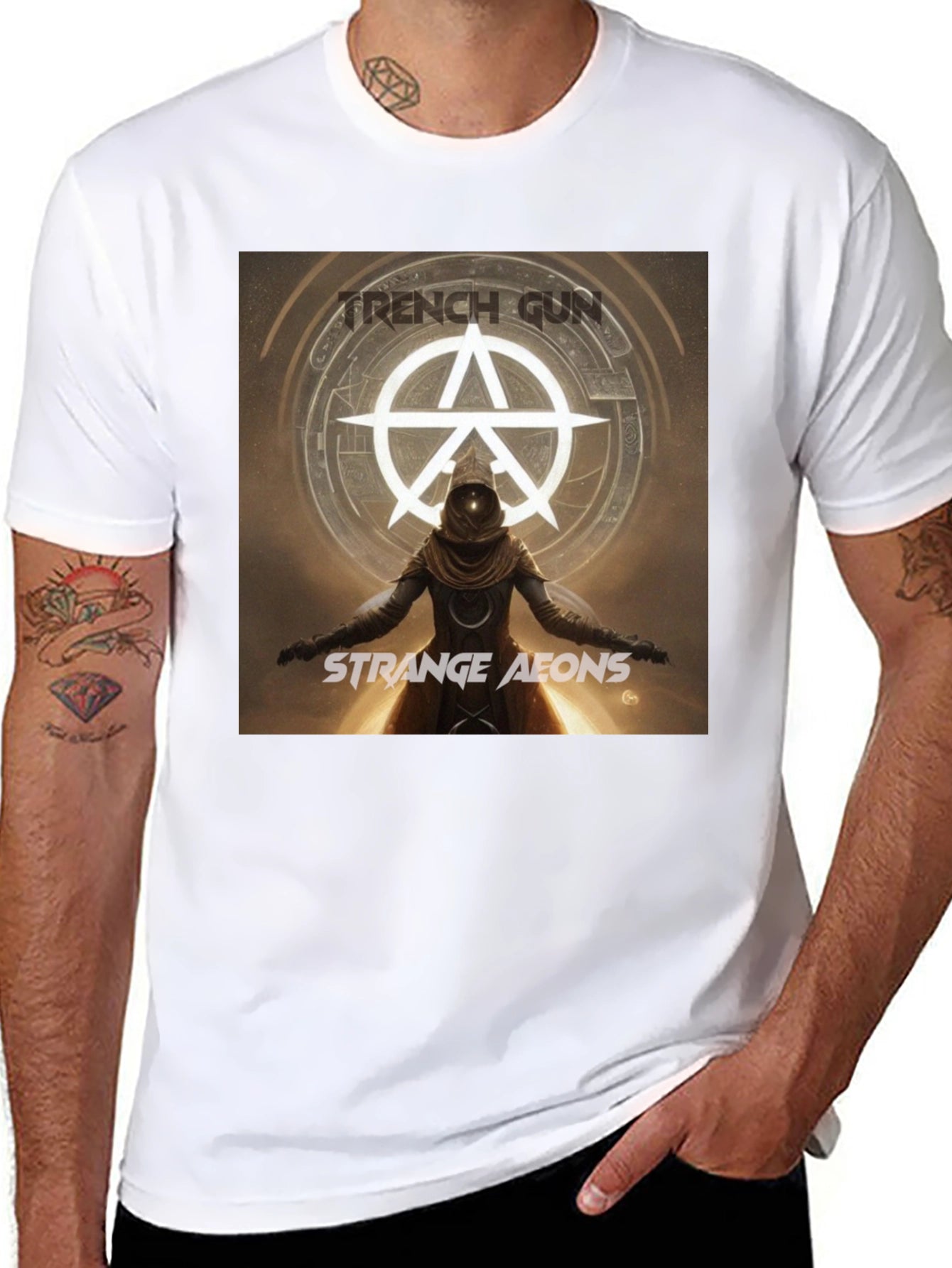 Trench Gun Strange Aeons T-Shirt