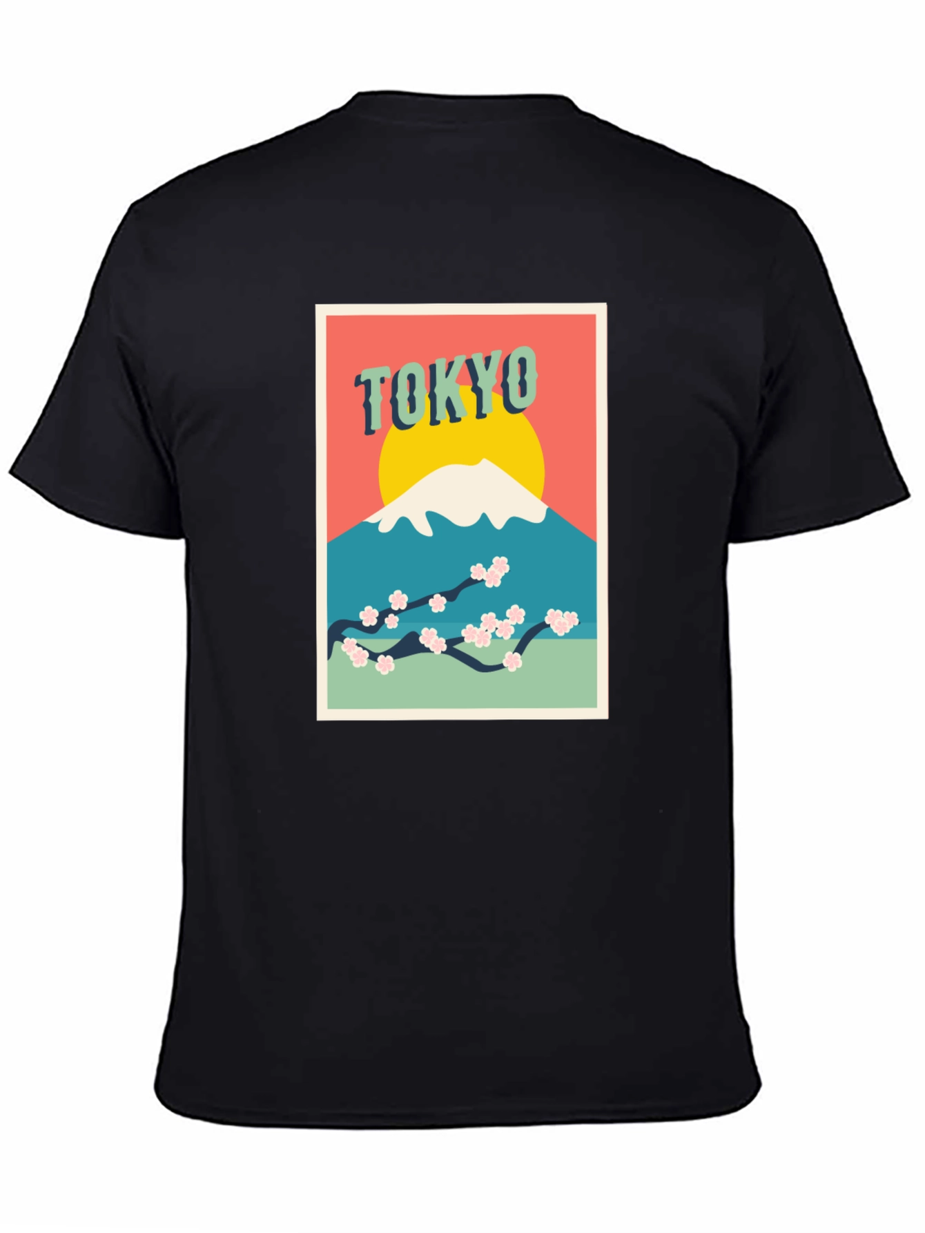 Tokyo Mt. Fuji Graphic Tee - Retro Style