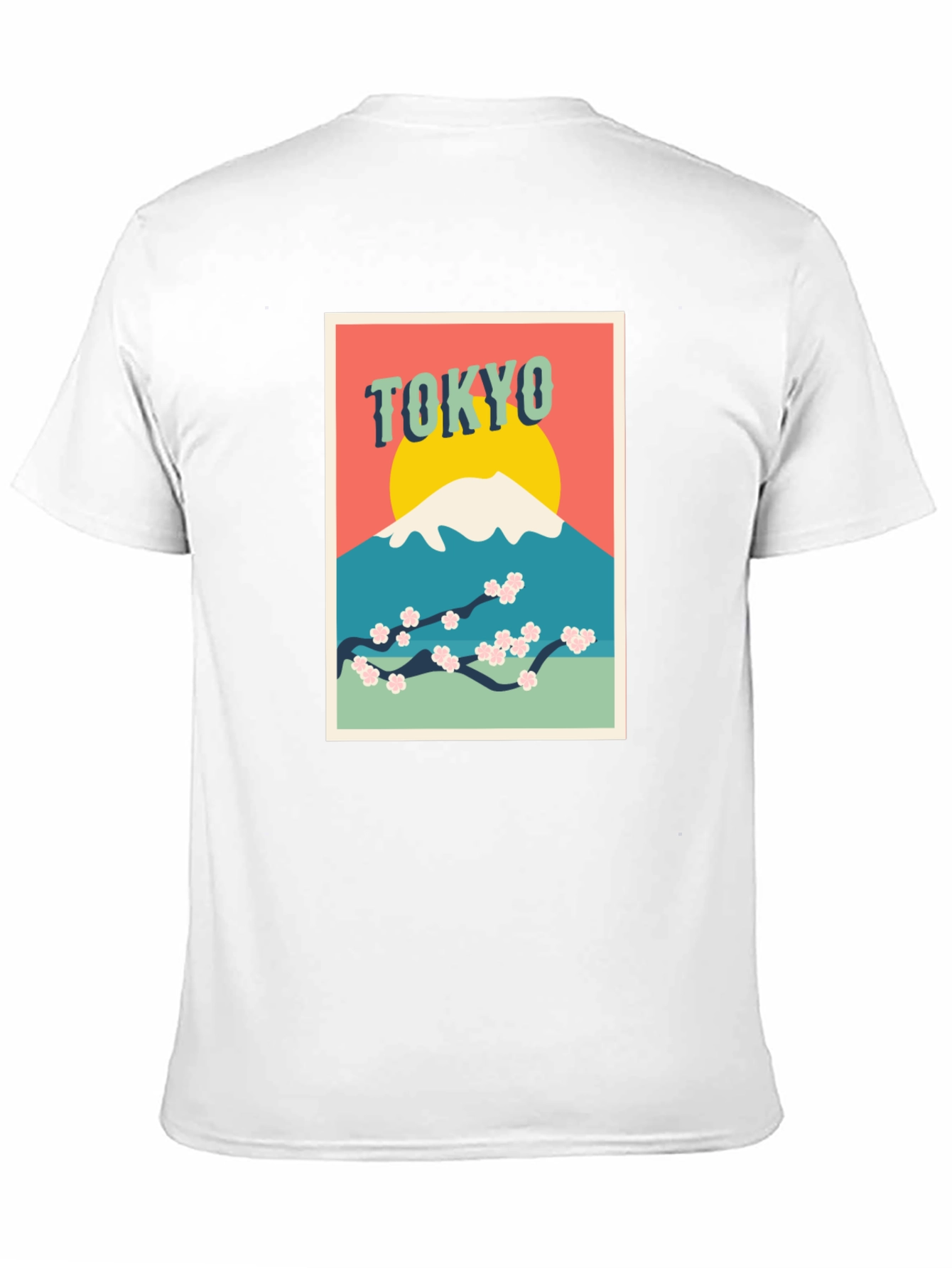 Tokyo Mt. Fuji Graphic Tee - Retro Style