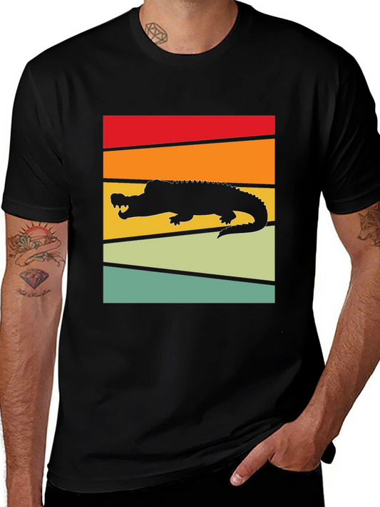 Retro Alligator Graphic T-Shirt