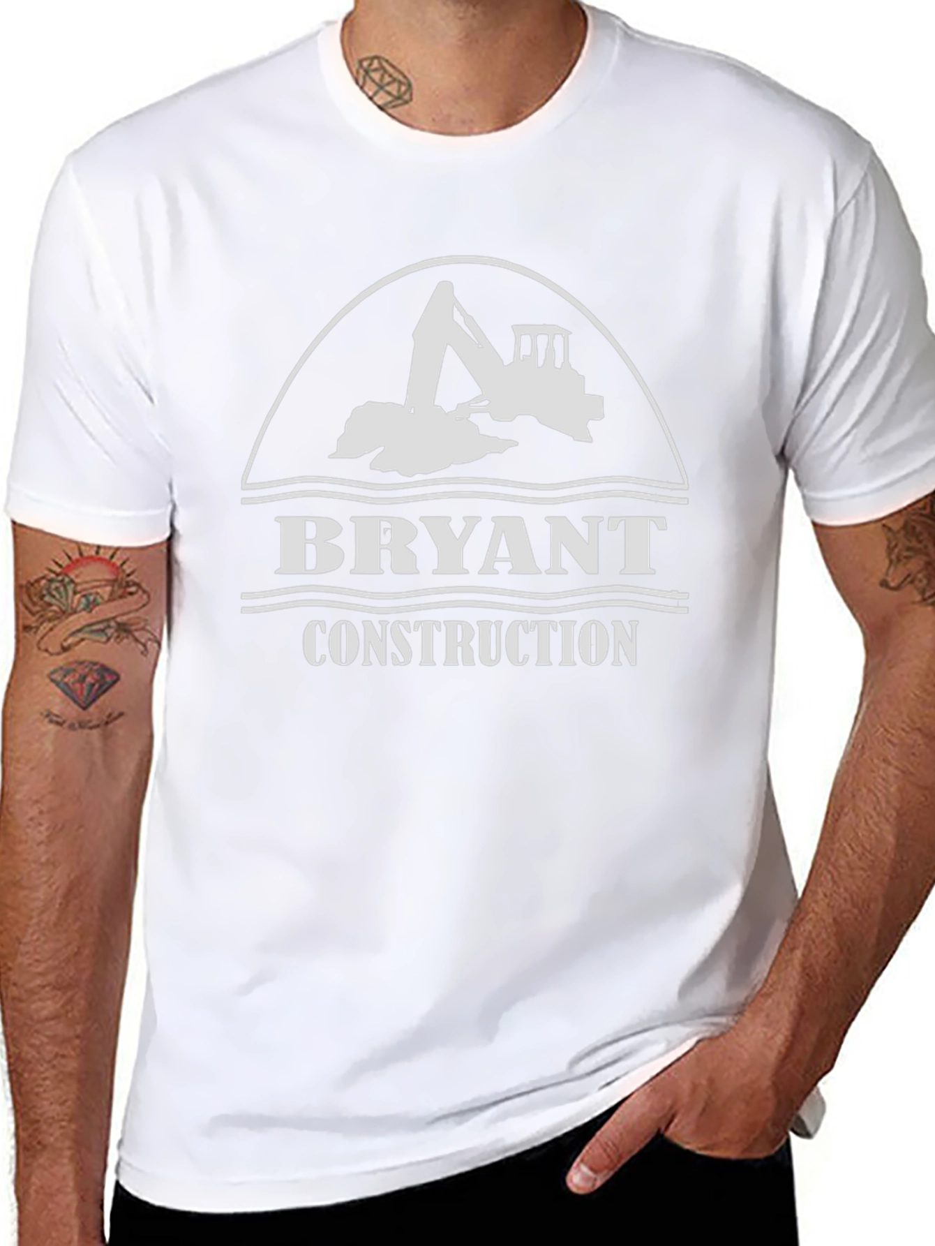 Bryant Construction Black T-Shirt