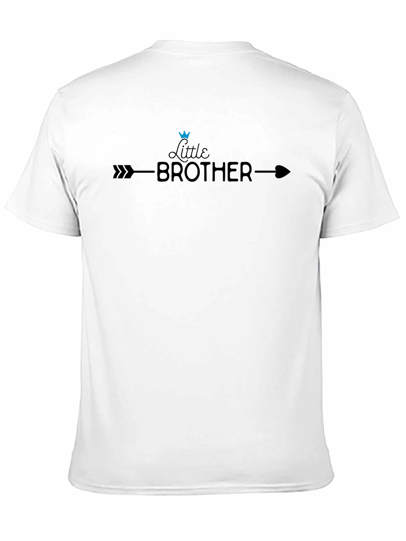 Little Brother Graphic Tee - Arrow & Crown Design