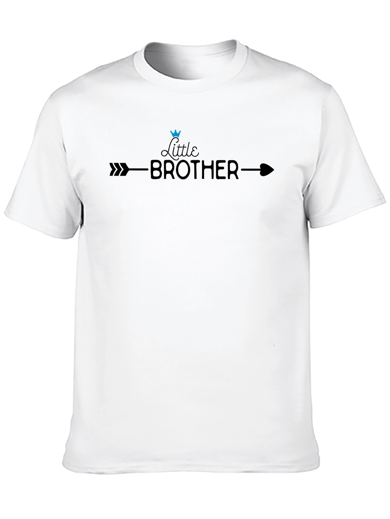 Little Brother Graphic Tee - Arrow & Crown Design