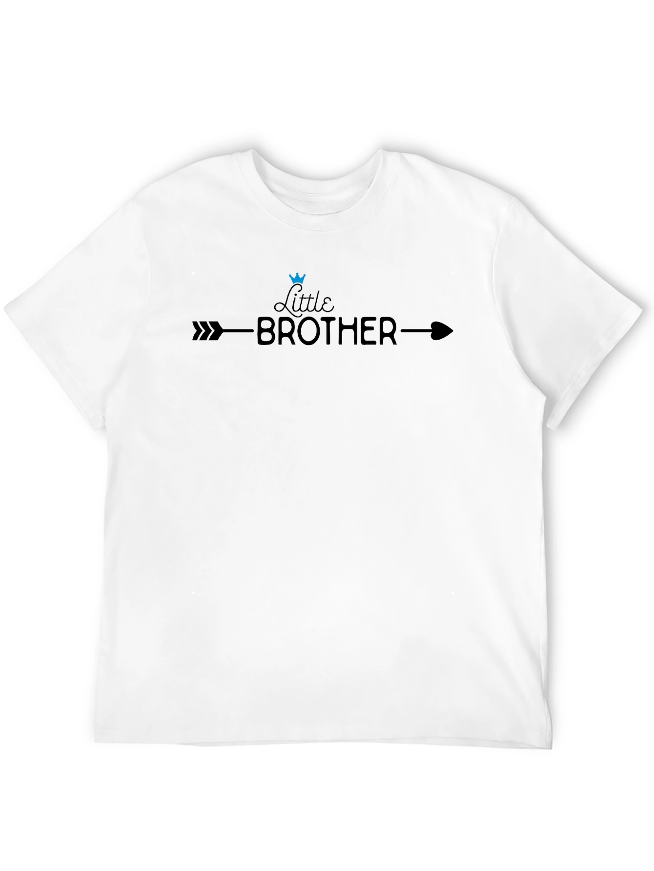 Little Brother Graphic Tee - Arrow & Crown Design