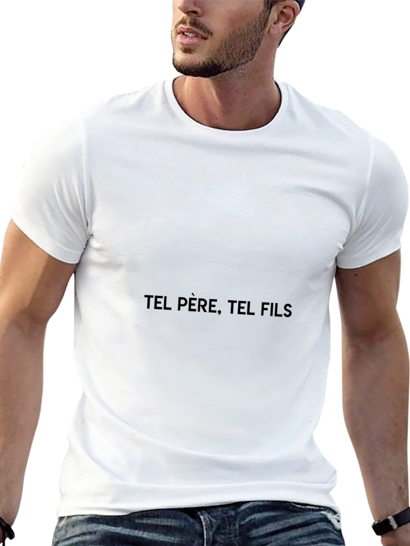 Tel Pere Tel Fils Black T-Shirt