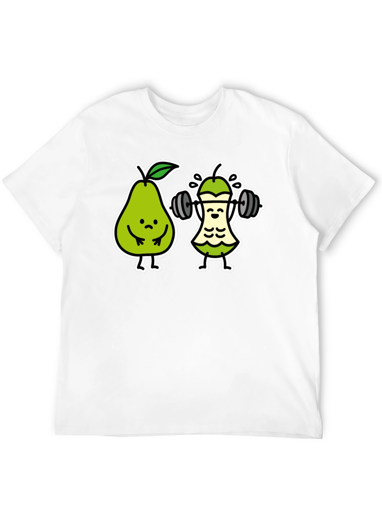 Funny Pear Gym Workout T-Shirt