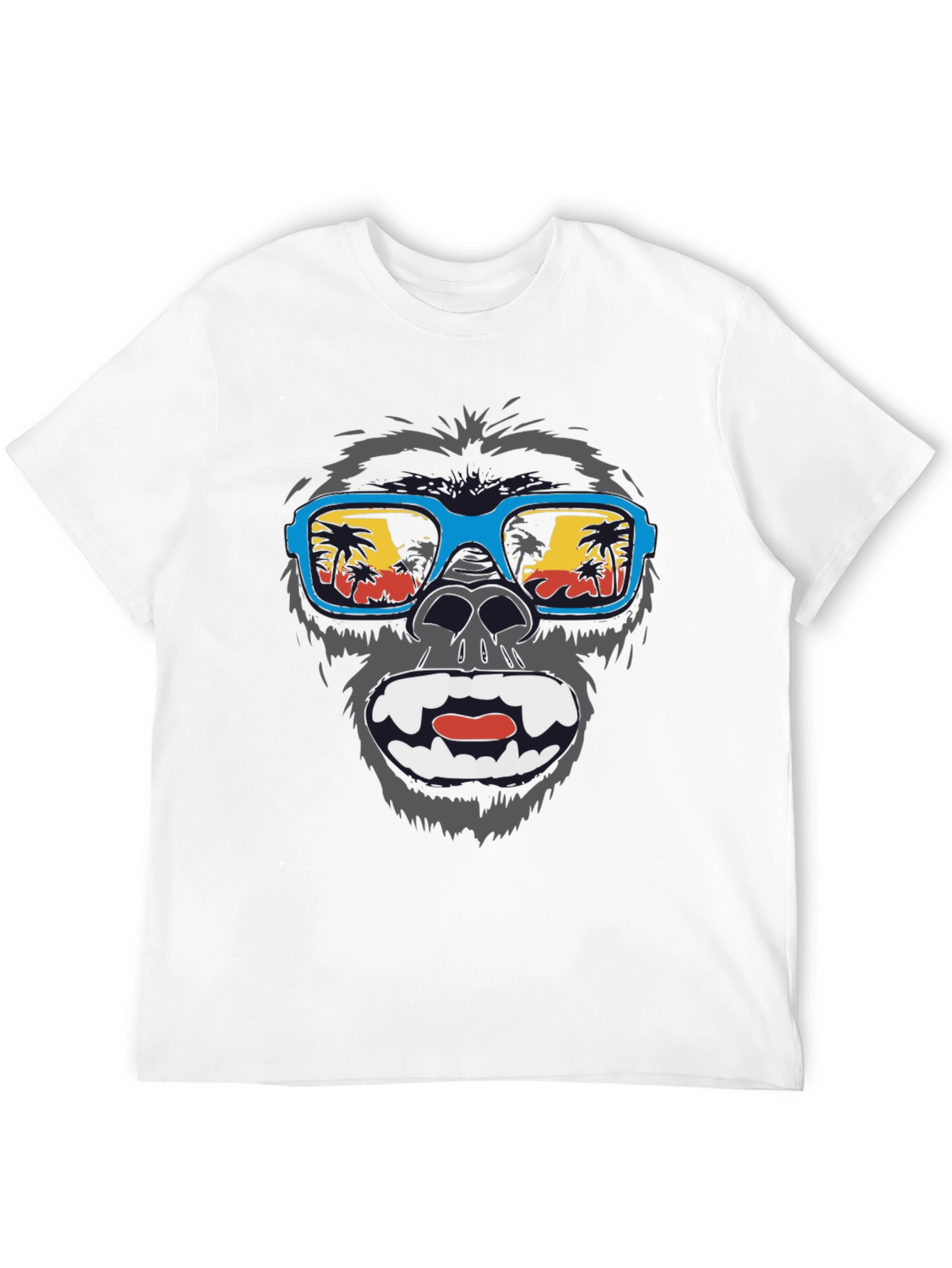 Cool Gorilla Beach T-Shirt - Summer Vibes
