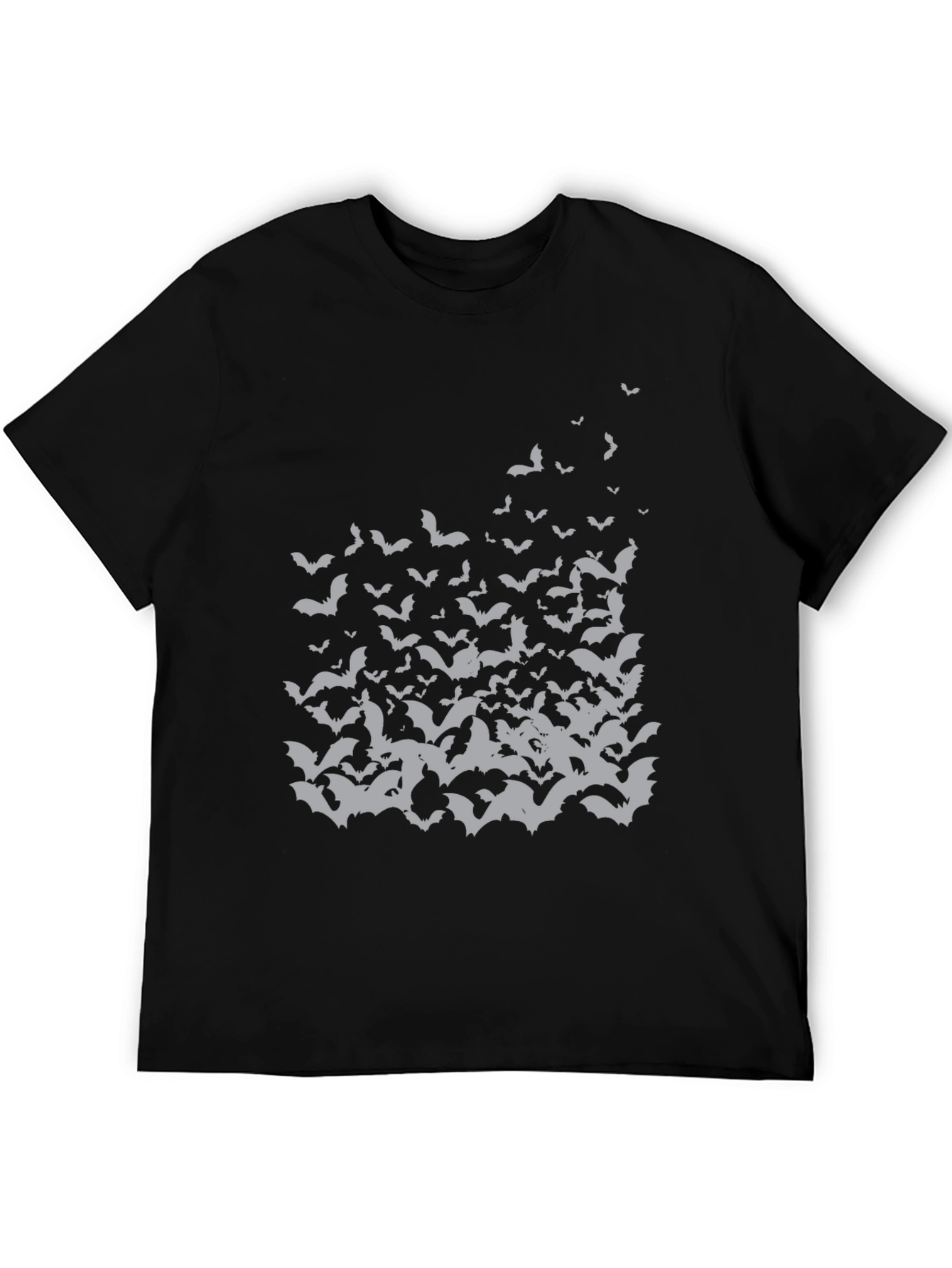 Bat Swarm Graphic Tee - Halloween Ready