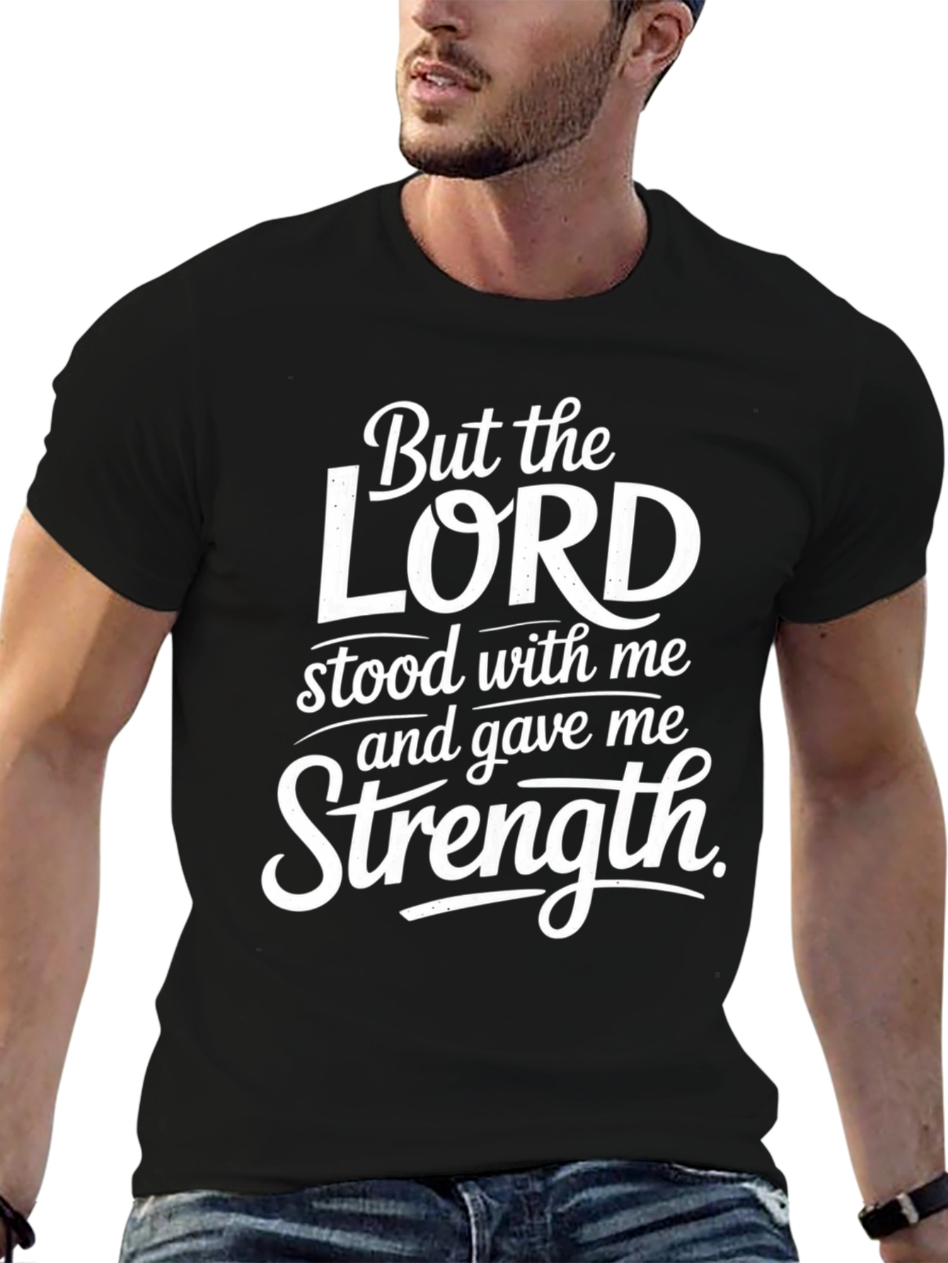 But the Lord Stood With Me T-Shirt