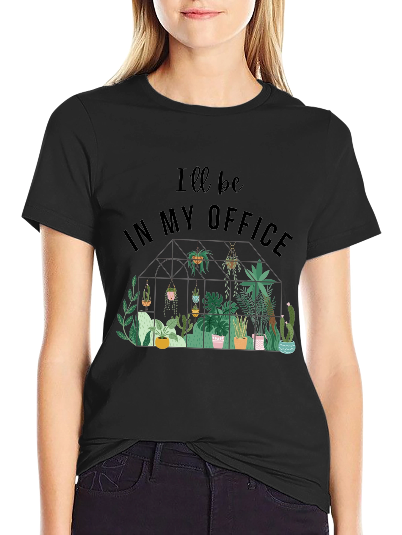 Ill Be In My Office Plant Lover T-Shirt