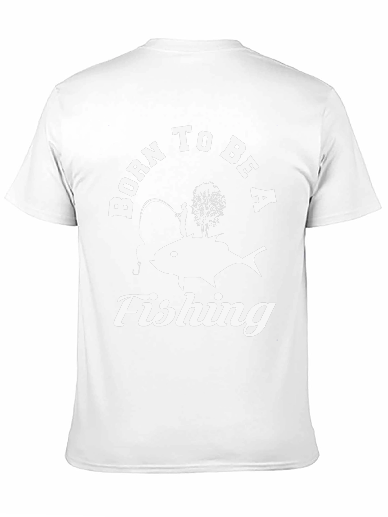 Born to be a Fishing T-Shirt - Black