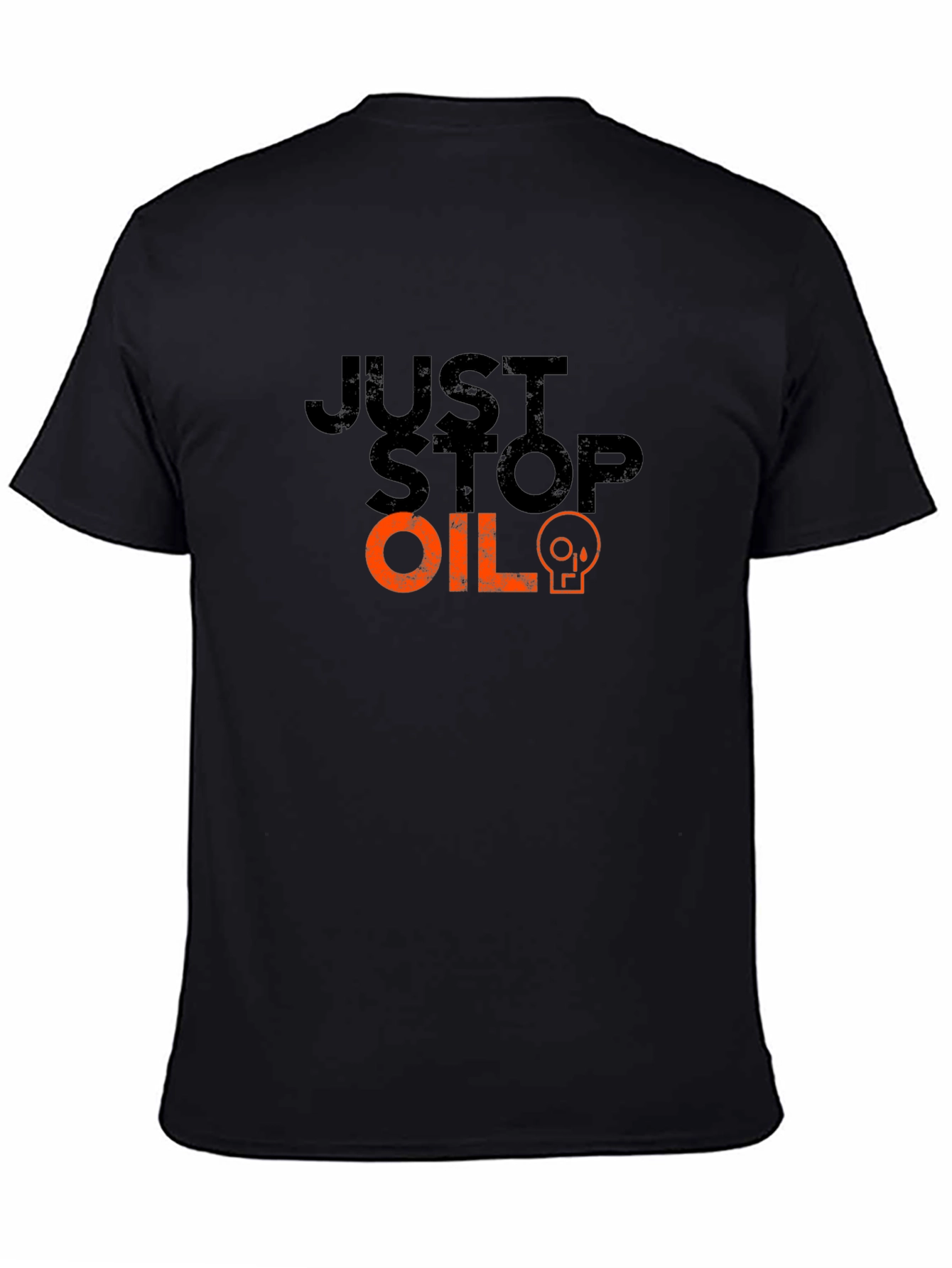 Just Stop Oil Graphic Tee - Eco Activism Shirt