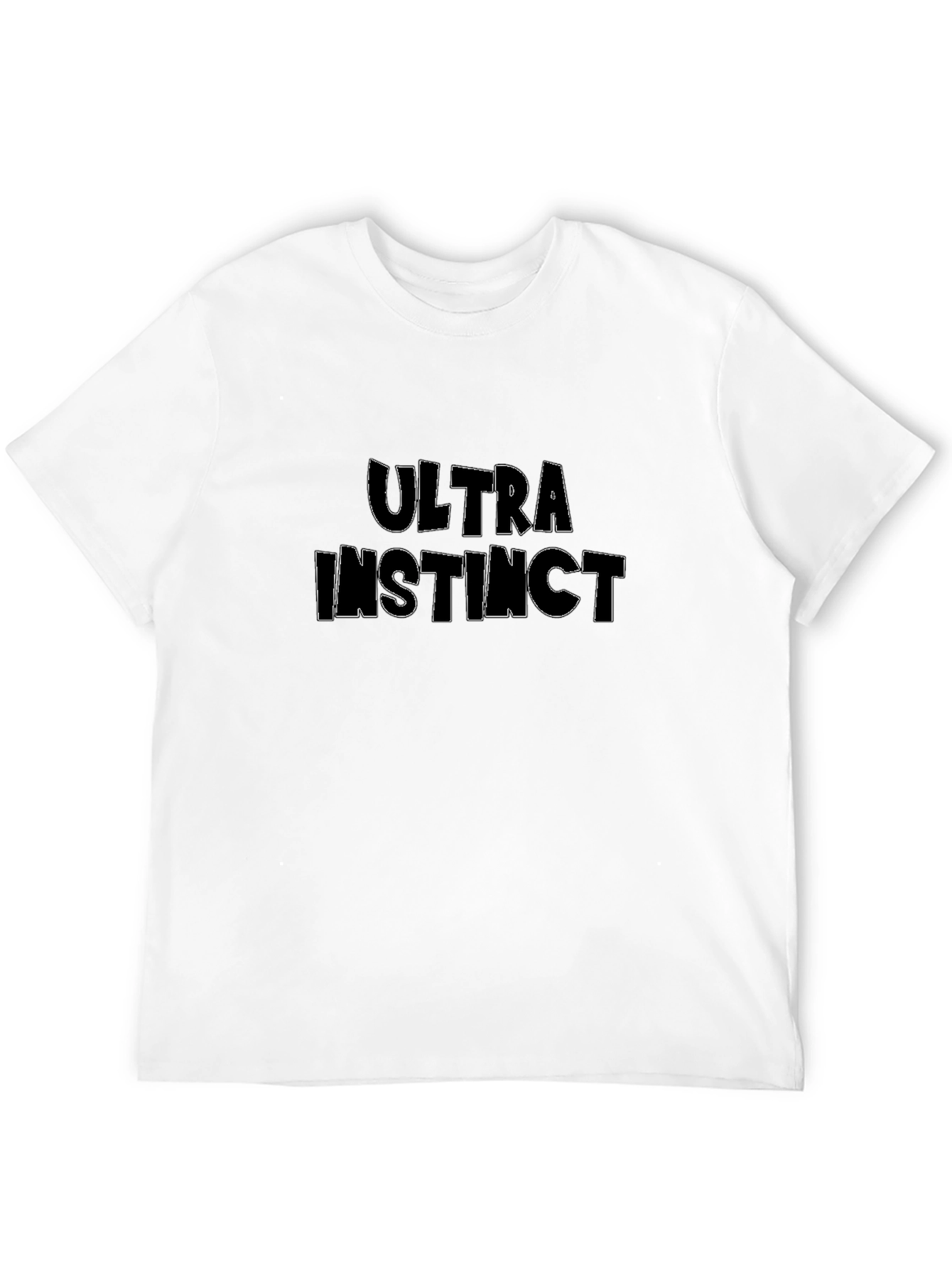 Ultra Instinct Black Cotton Graphic Tee