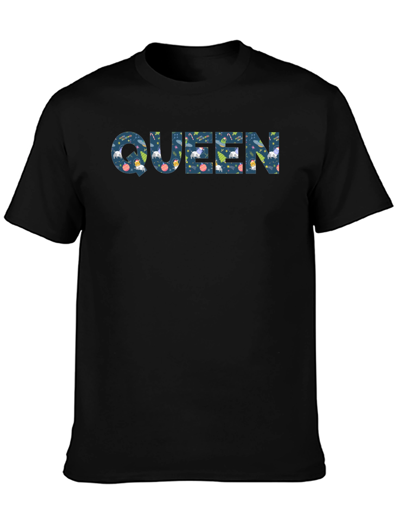 Queen Christmas T-Shirt - Holiday Festive Top