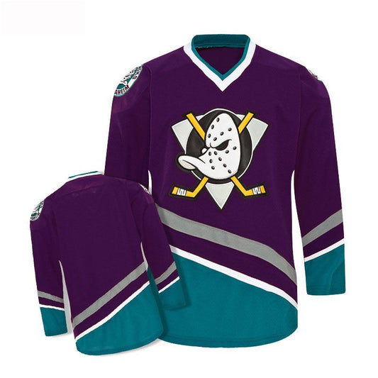 Men's Anaheim Ducks Purple/Blue Line Blank Player Jerseys