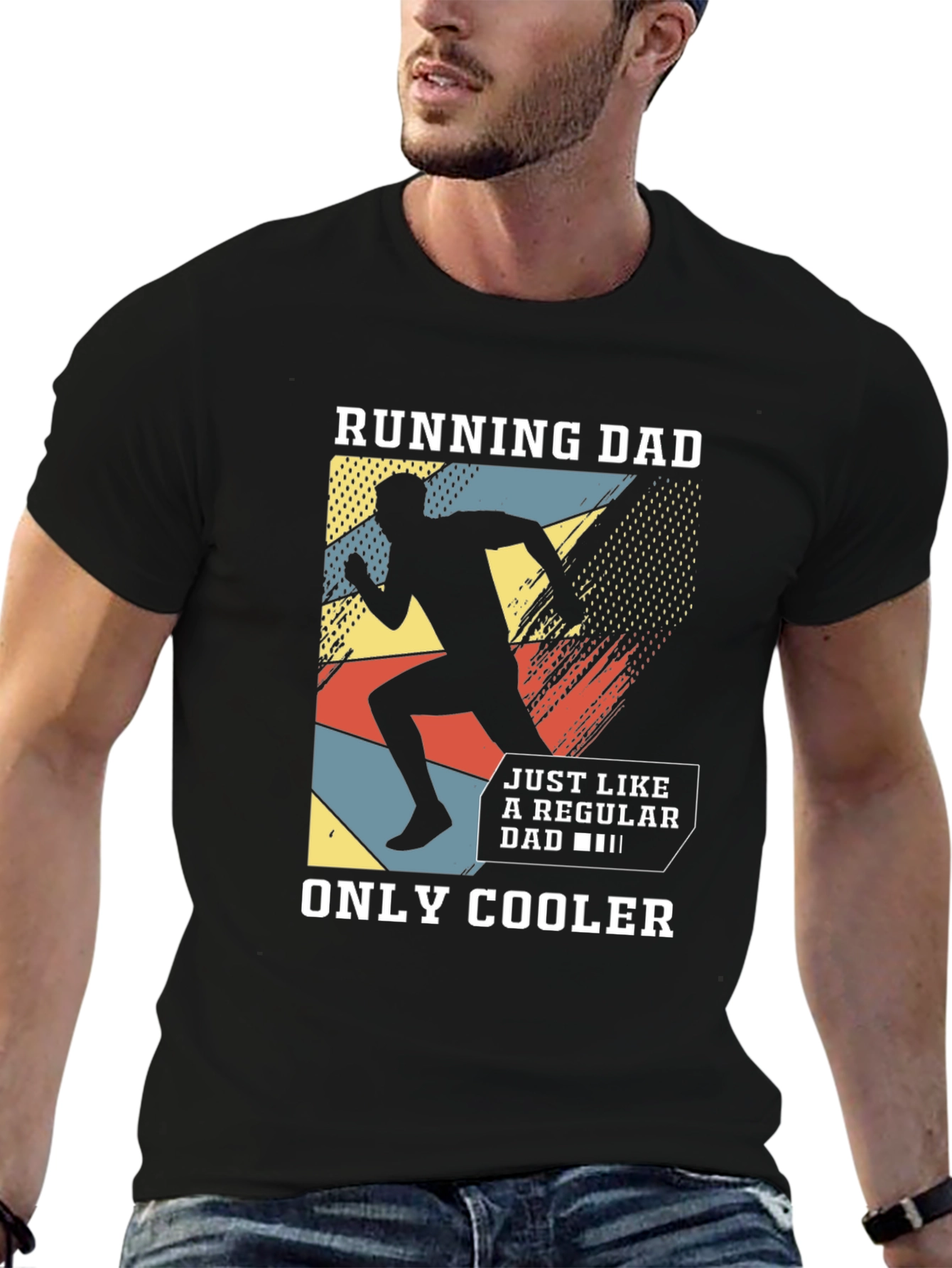 Running Dad T-Shirt - Cool Dad Gift