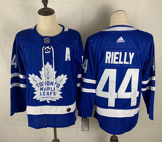 Men's Toronto Maple Leafs Morgan Rielly #44 Blue Player Game Jerseys