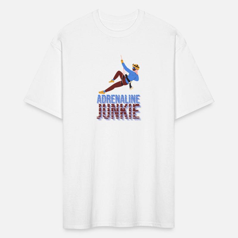 Adrenaline Junkie Rock Climbing