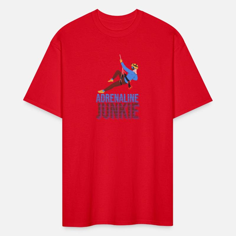 Adrenaline Junkie Rock Climbing