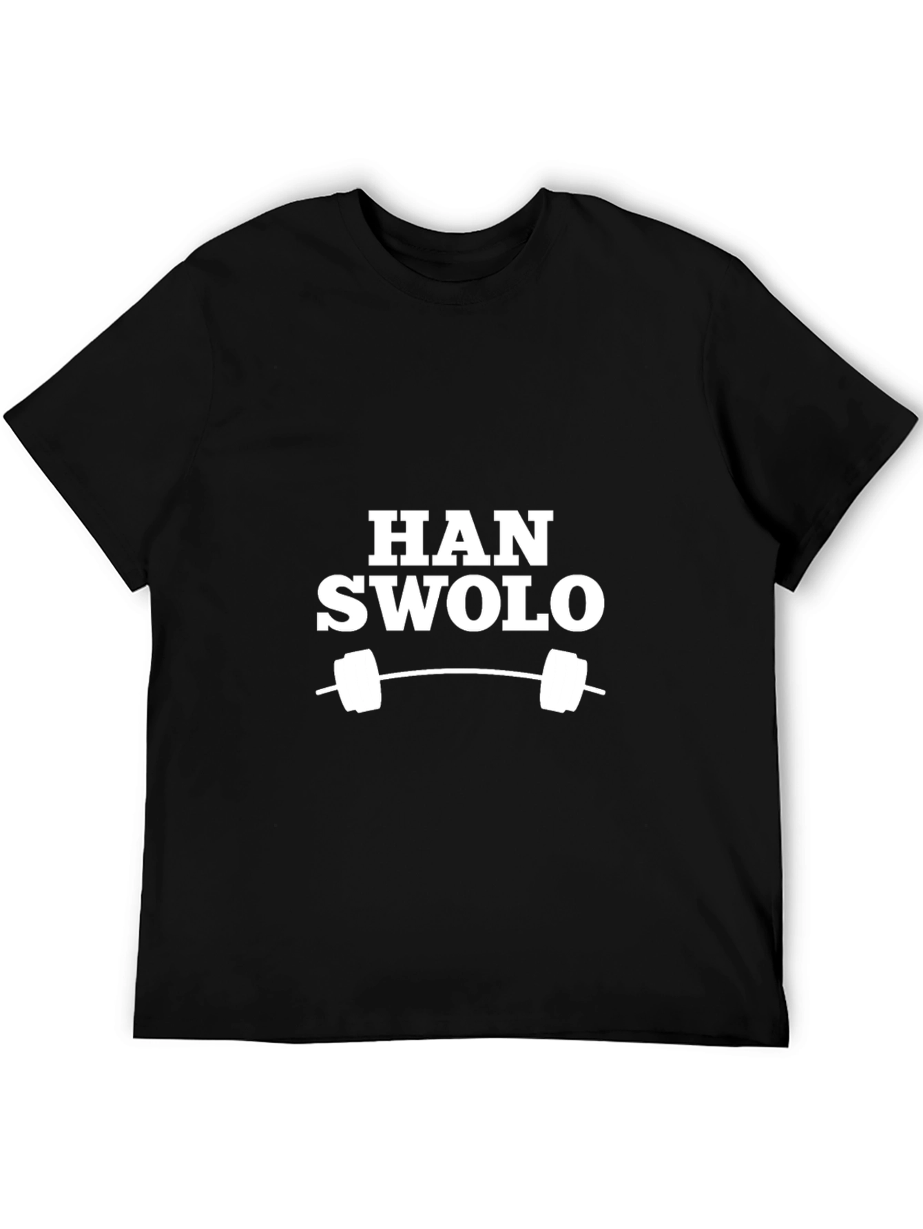 Han Swolo Funny Gym Workout T-Shirt