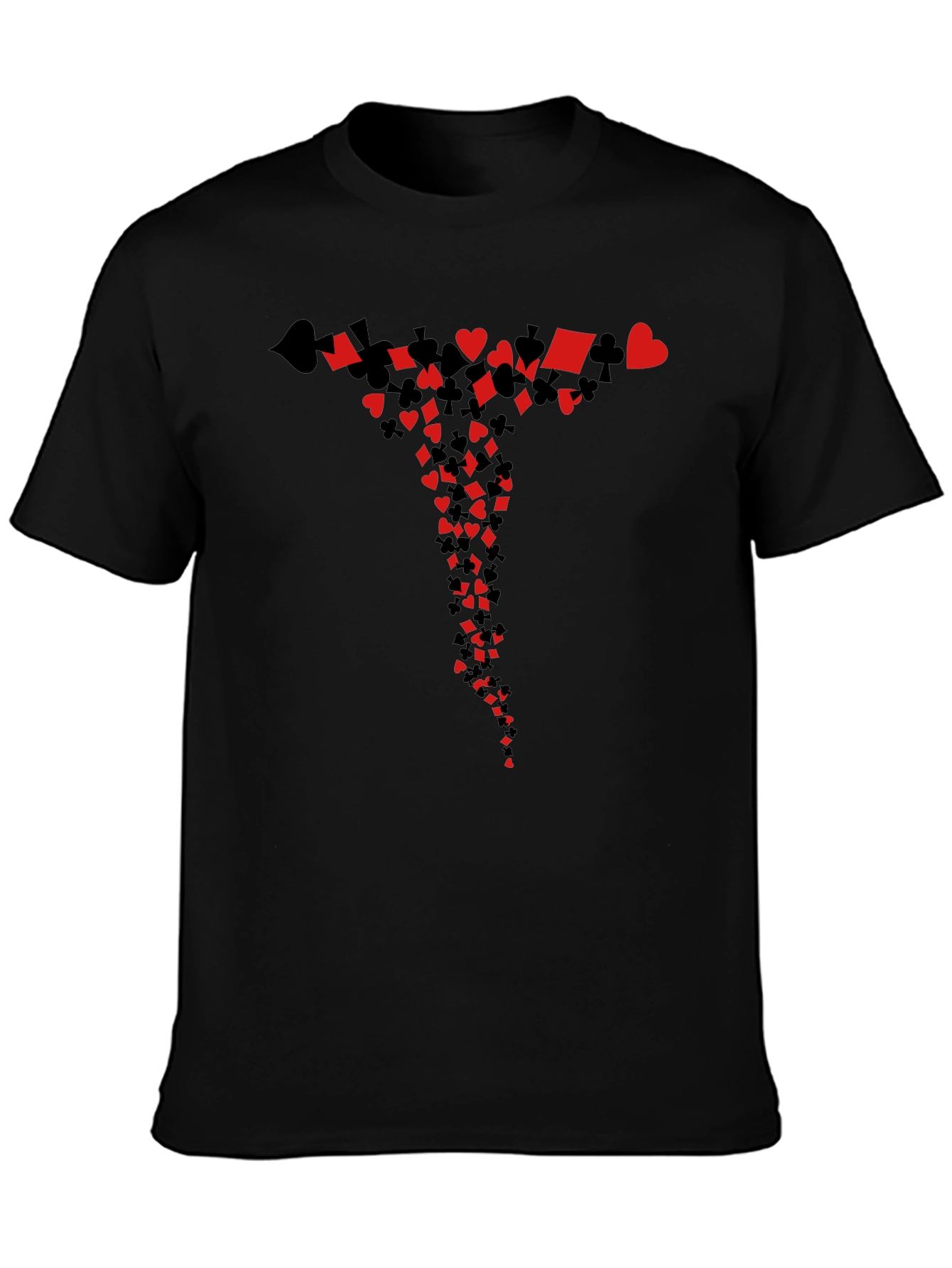Playing Card Suits Graphic T-Shirt